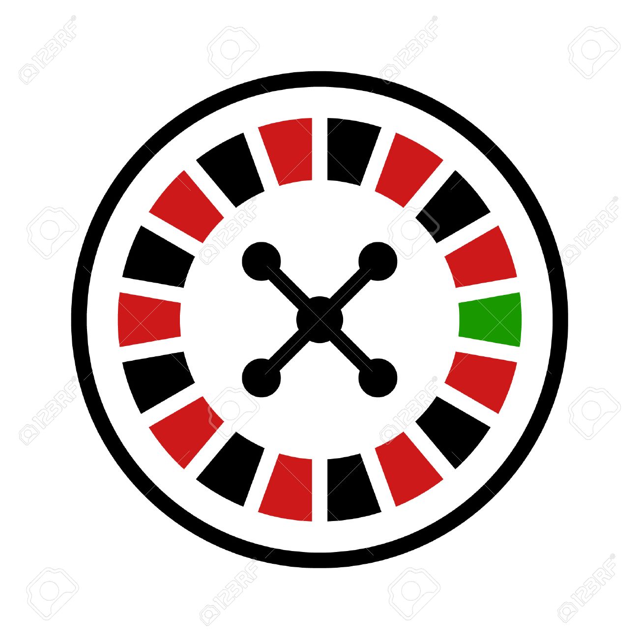 casino roulette wheel flat