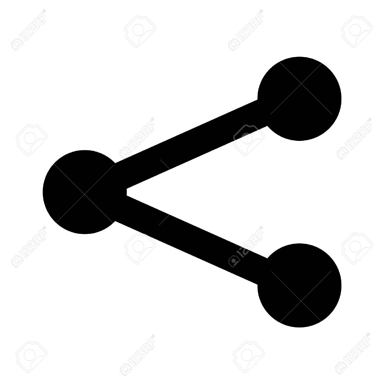 アプリと Web サイトの共有ネットワーク ライン アート アイコンのイラスト素材 ベクタ Image 42613697