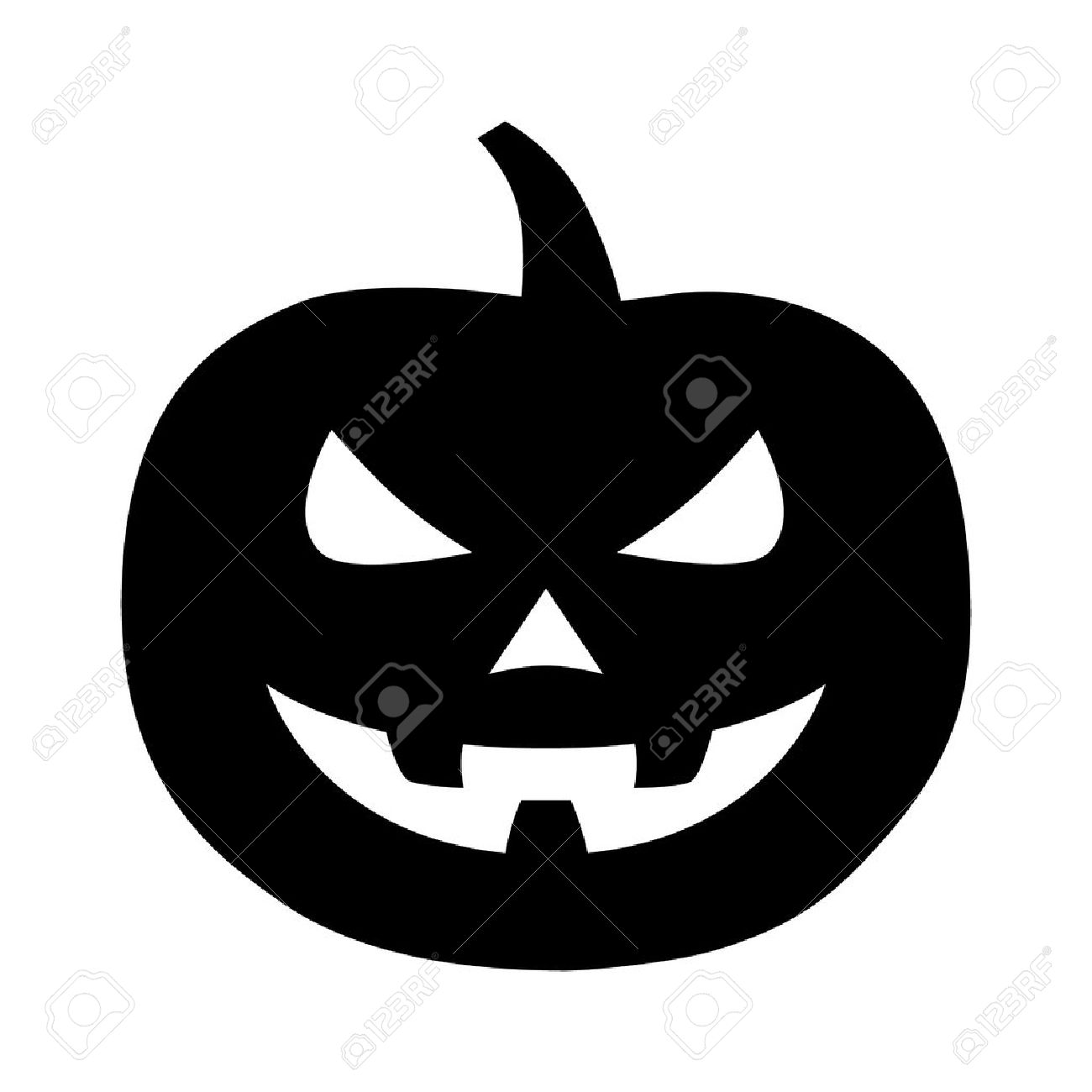 ジャック ランタン ジャック O ランタン ハロウィーン彫刻カボチャ フラット アイコンのアプリとウェブサイトのイラスト素材 ベクタ Image