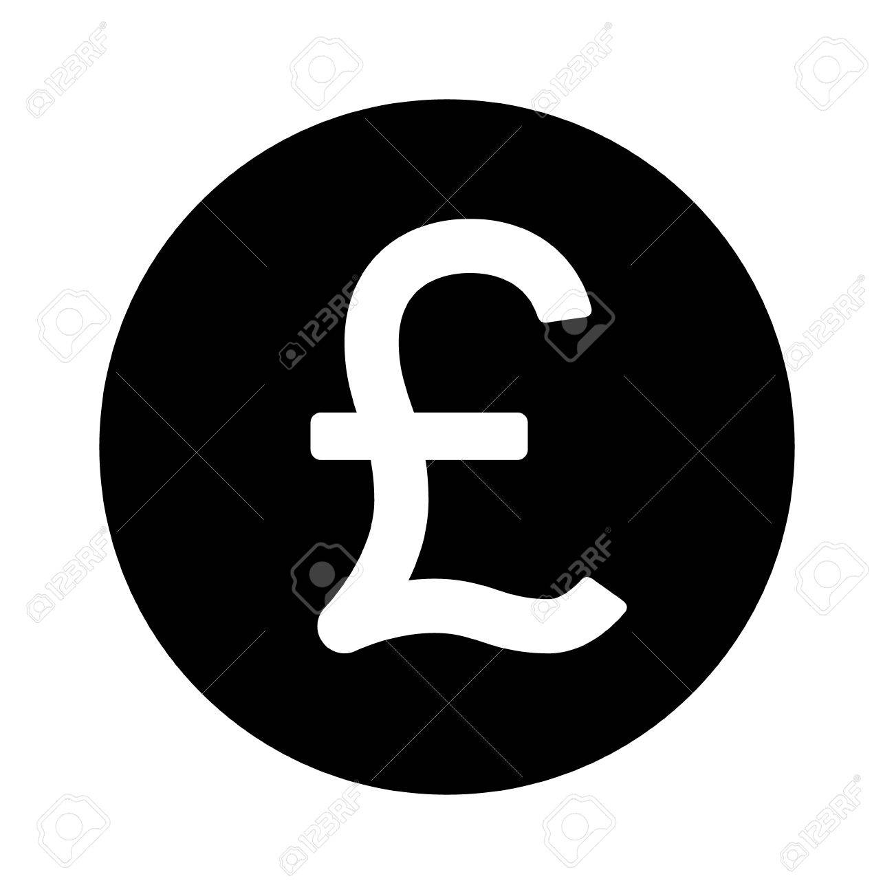 British Pound Sterling Round Currency Symbol Flat Icon For Apps And Websites Royalty Free Cliparts Vectors And Stock Illustration Image 50177520