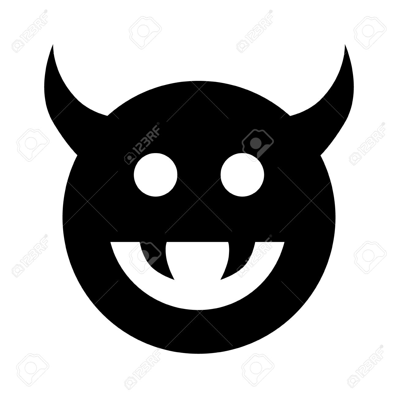 monster demon or enemy flat icon for games and websites royalty free cliparts vectors and stock illustration image 57642544 monster demon or enemy flat icon for games and websites