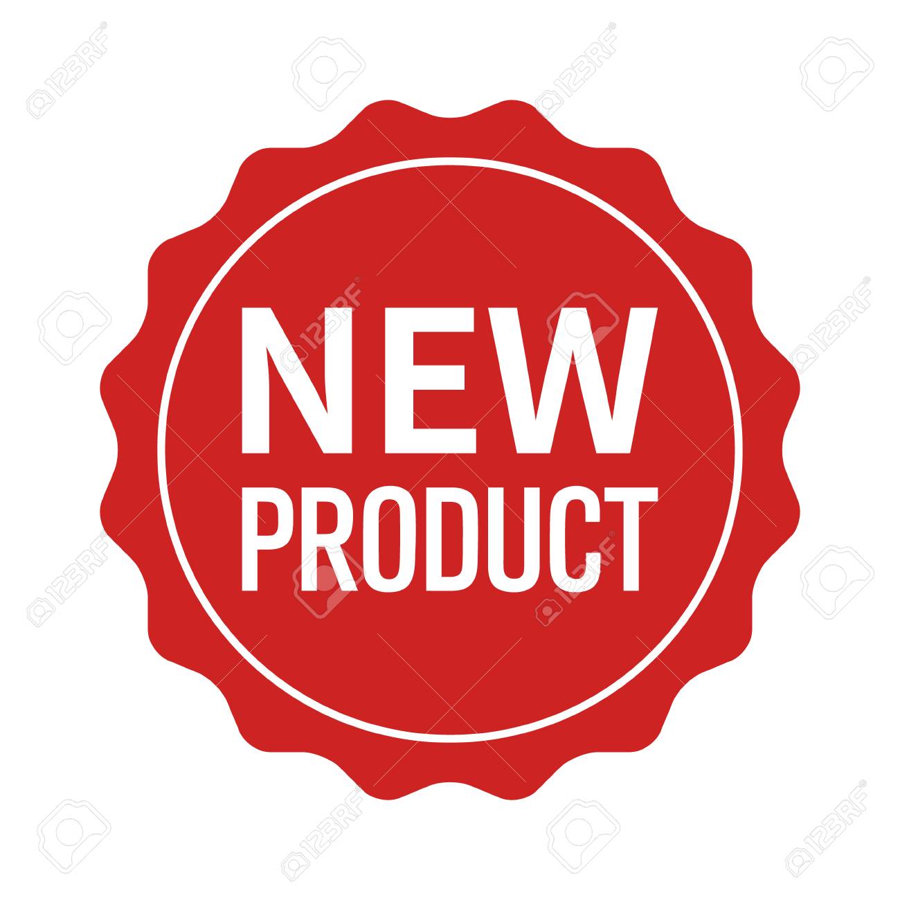 New product label, seal, sticker or burst flat vector icon for websites and packaging - 84587578 New product label, seal, sticker or burst flat vector icon for websites and packaging - 84587578