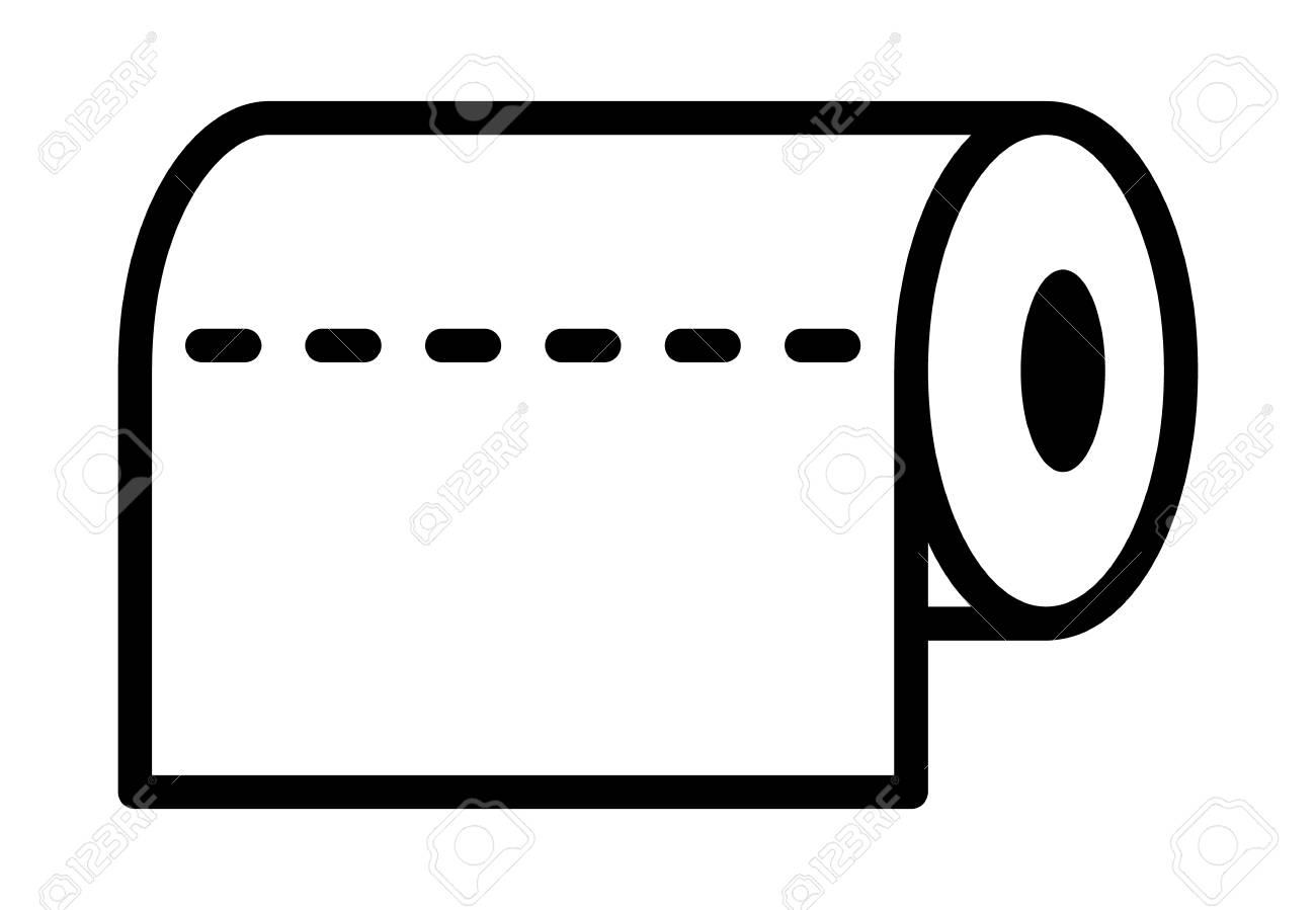 Rolle Der Horizontalen Einwegpapierhandtucher Linie Kunst Vektor Symbol Fur Apps Und Websites Lizenzfrei Nutzbare Vektorgrafiken Clip Arts Illustrationen Image 84731078