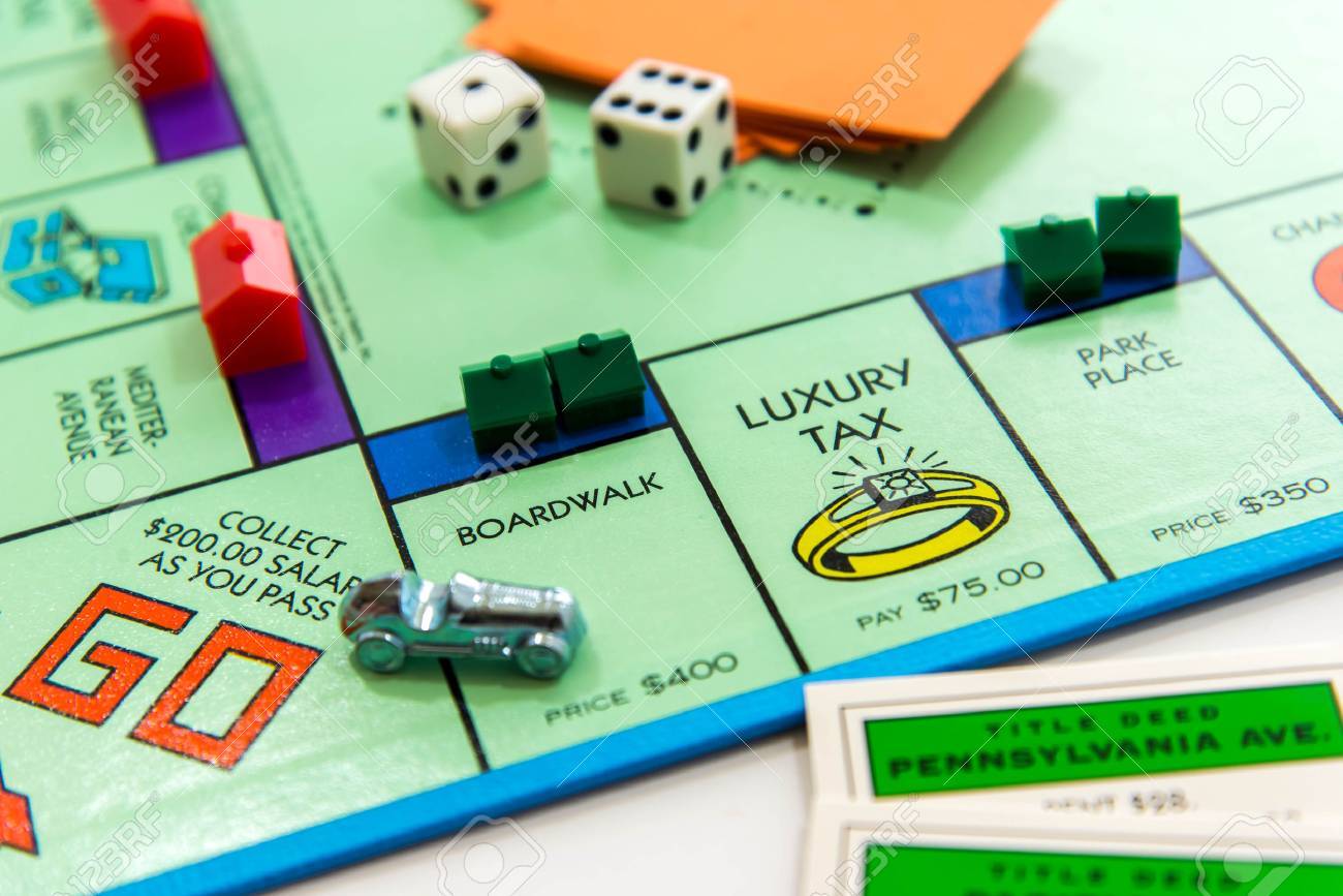 モノポリー ボード ゲーム の写真素材 画像素材 Image
