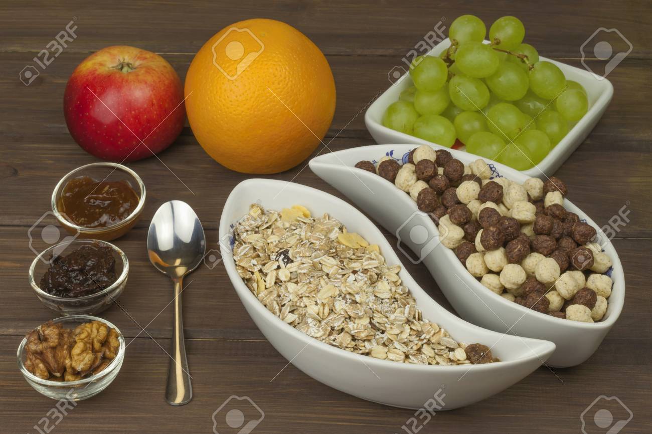 Saludable dieta cereales para