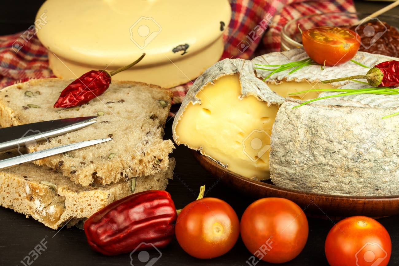 Martin SanderaHomemade Mature Mold Cheese With