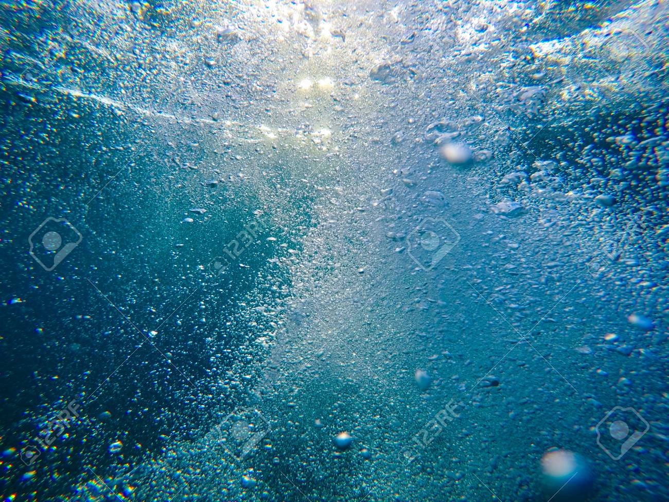Underwater Air Bubbles Stock Photo Picture And Royalty Free Image Image