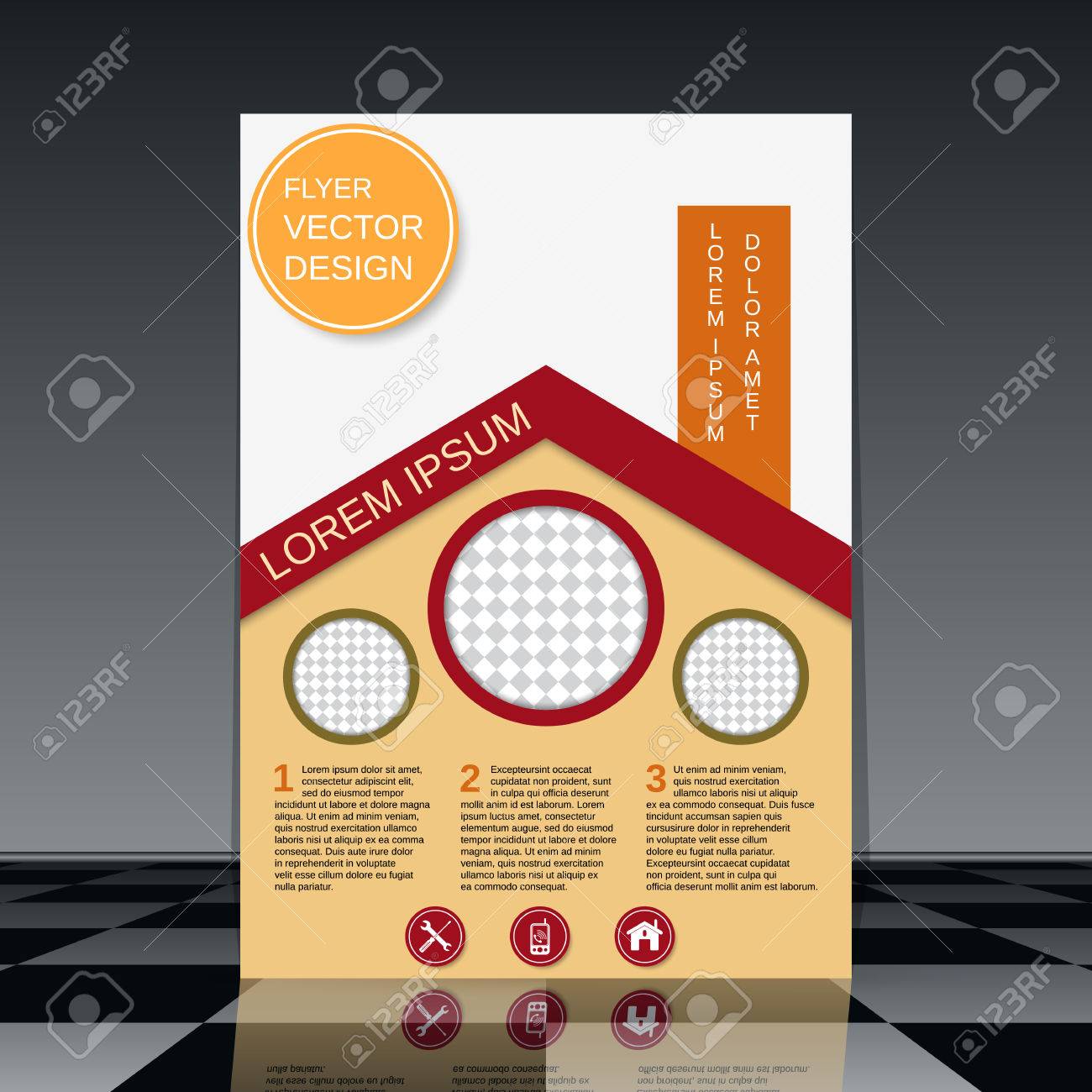 professional flyer vector design template professional flyer design templates