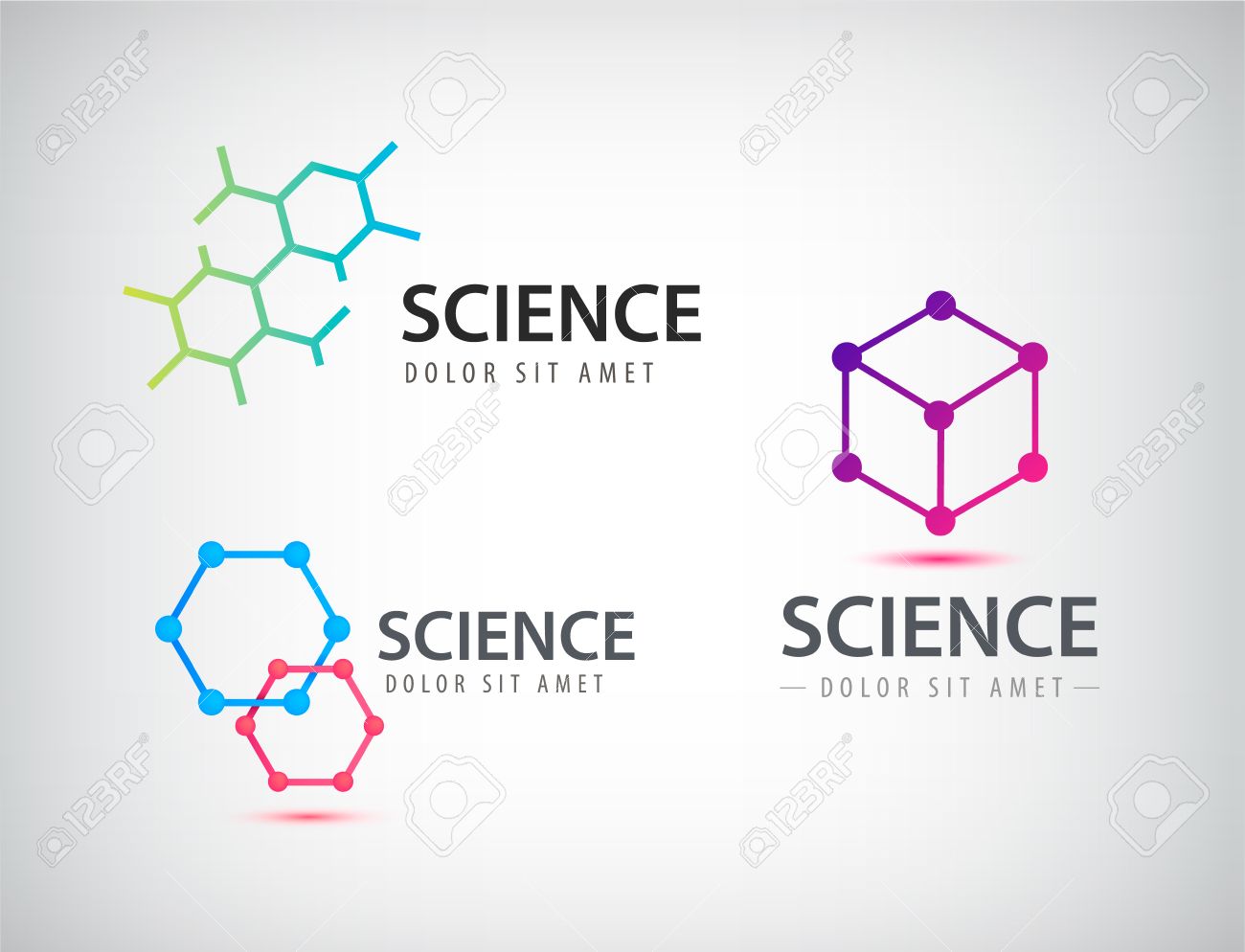 vector set of science