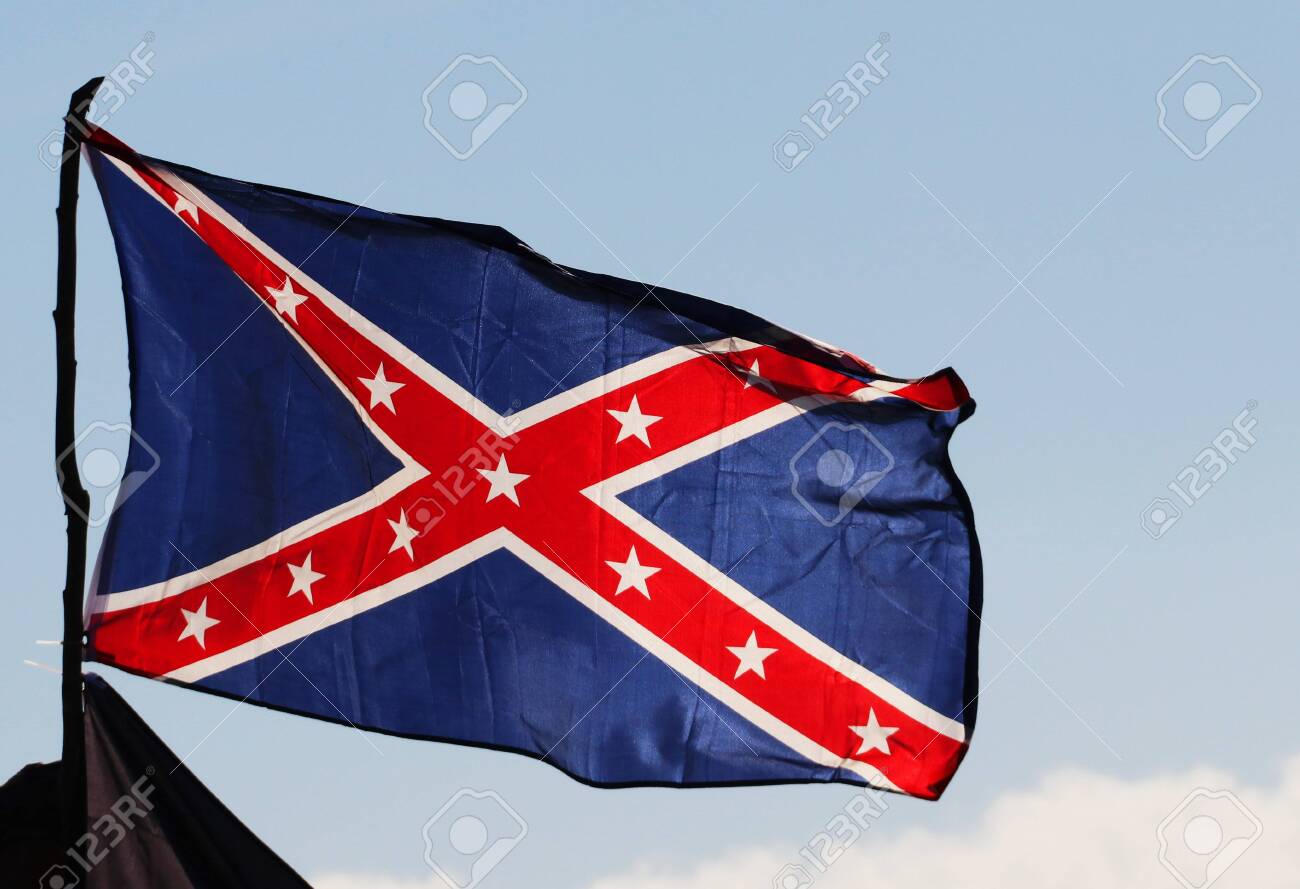 Historical Confederate Civil War flag sold at auction on 17th January |  Pook \u0026 Pook, image size:1300x889