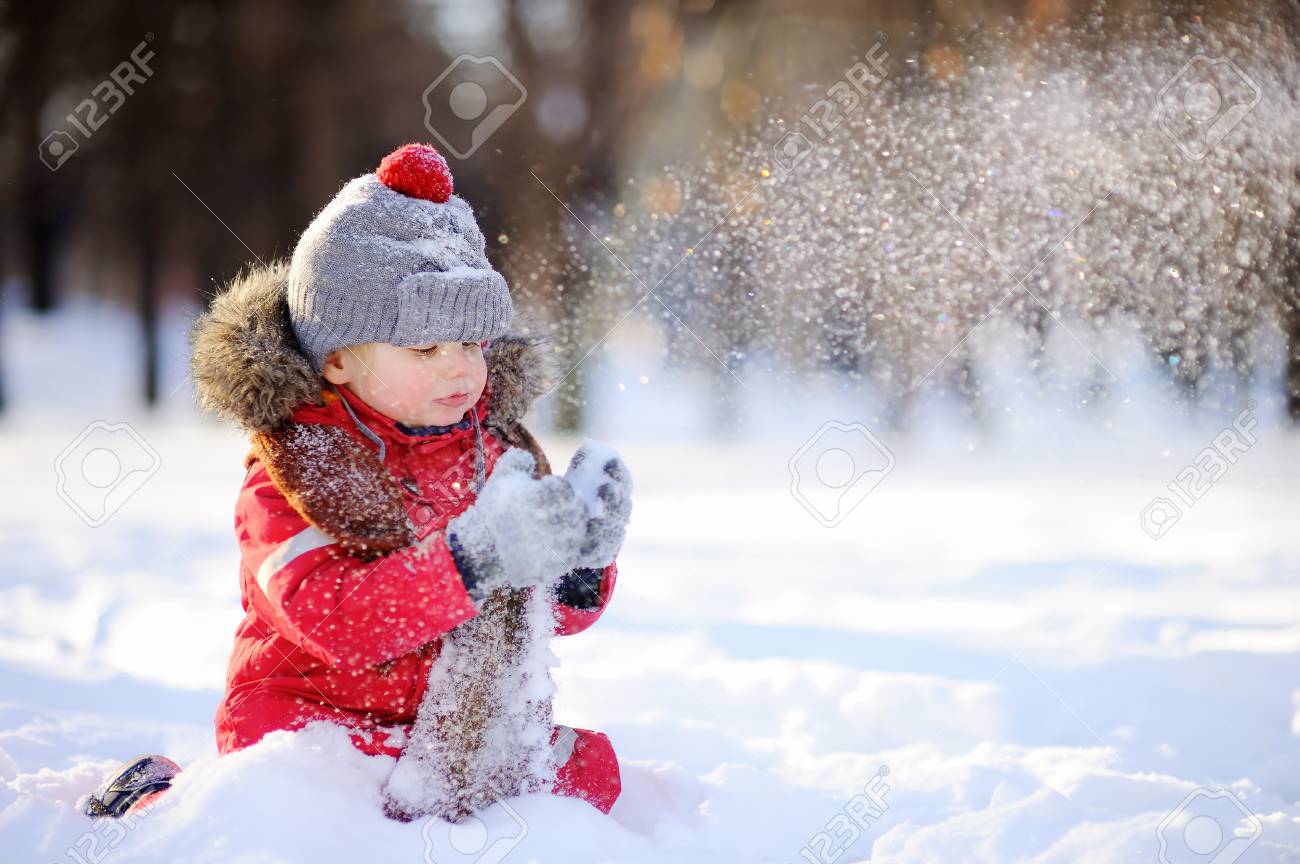 toddler snow hat and gloves