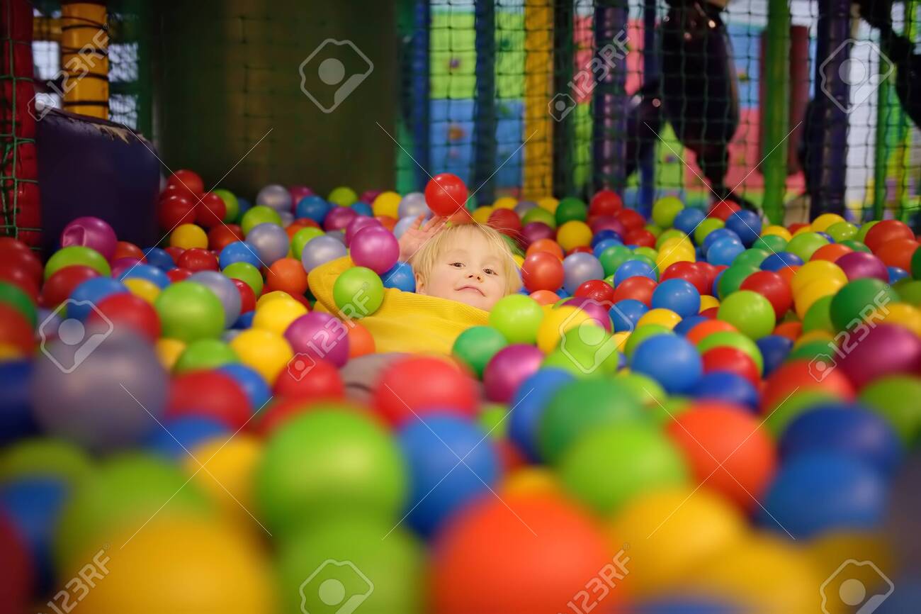 little kid ball pit