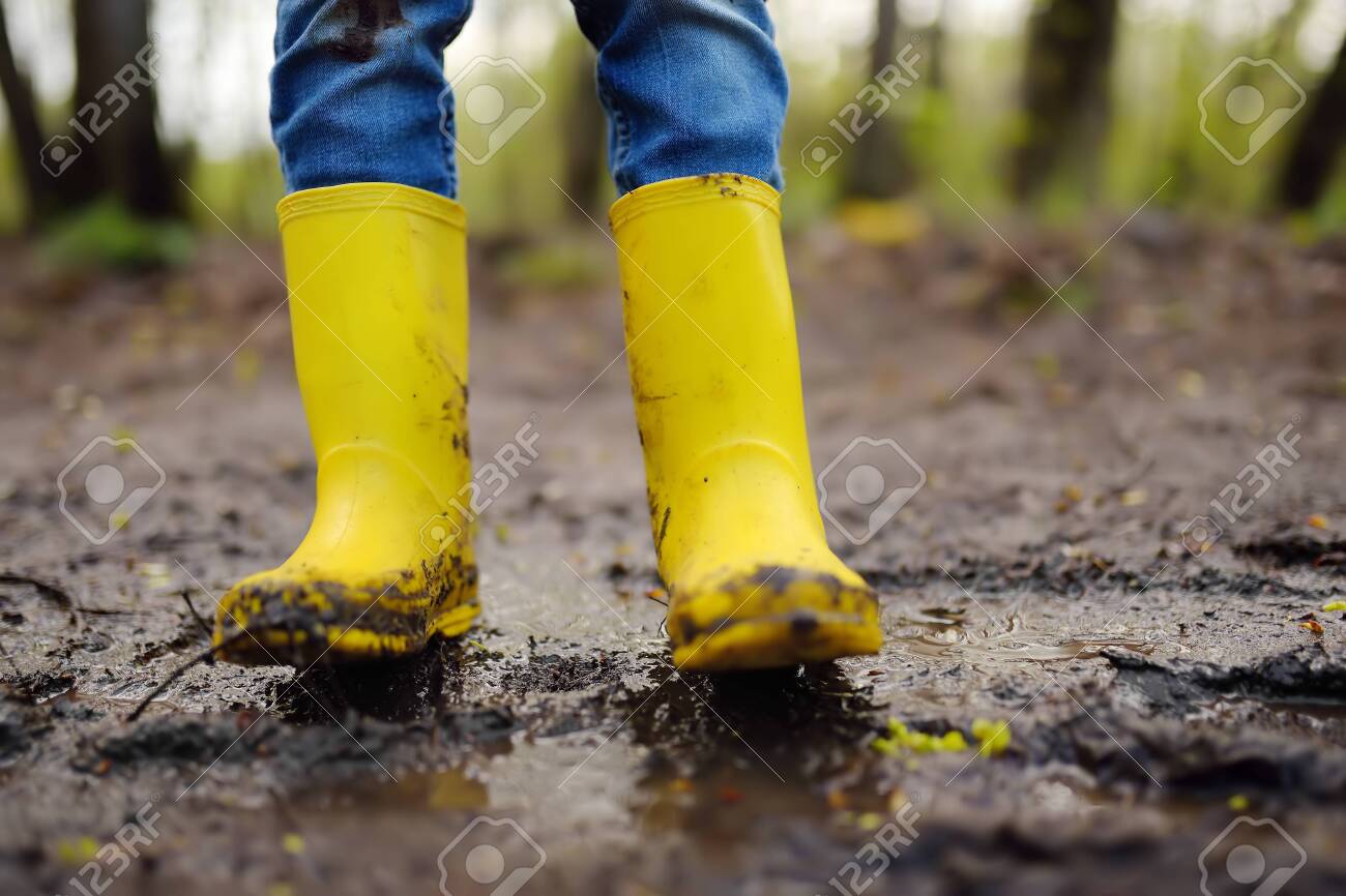 rubber mud boots