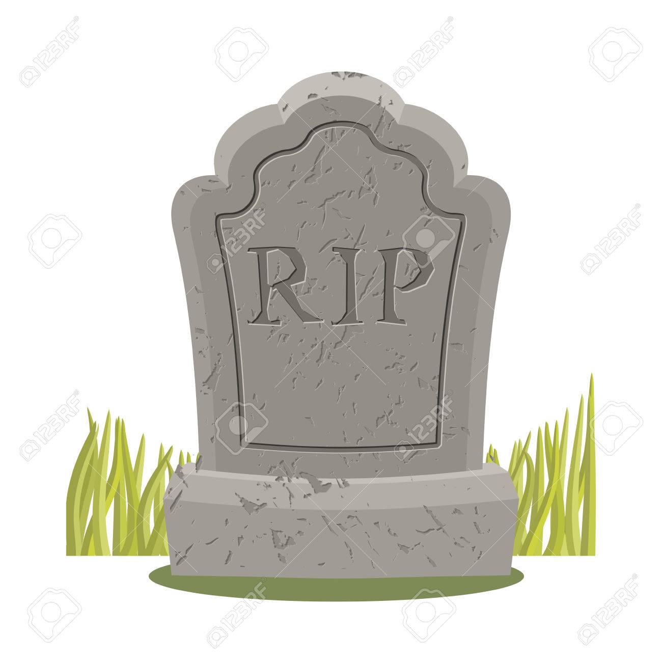 60551581-grave-isolated-old-gravestone-w