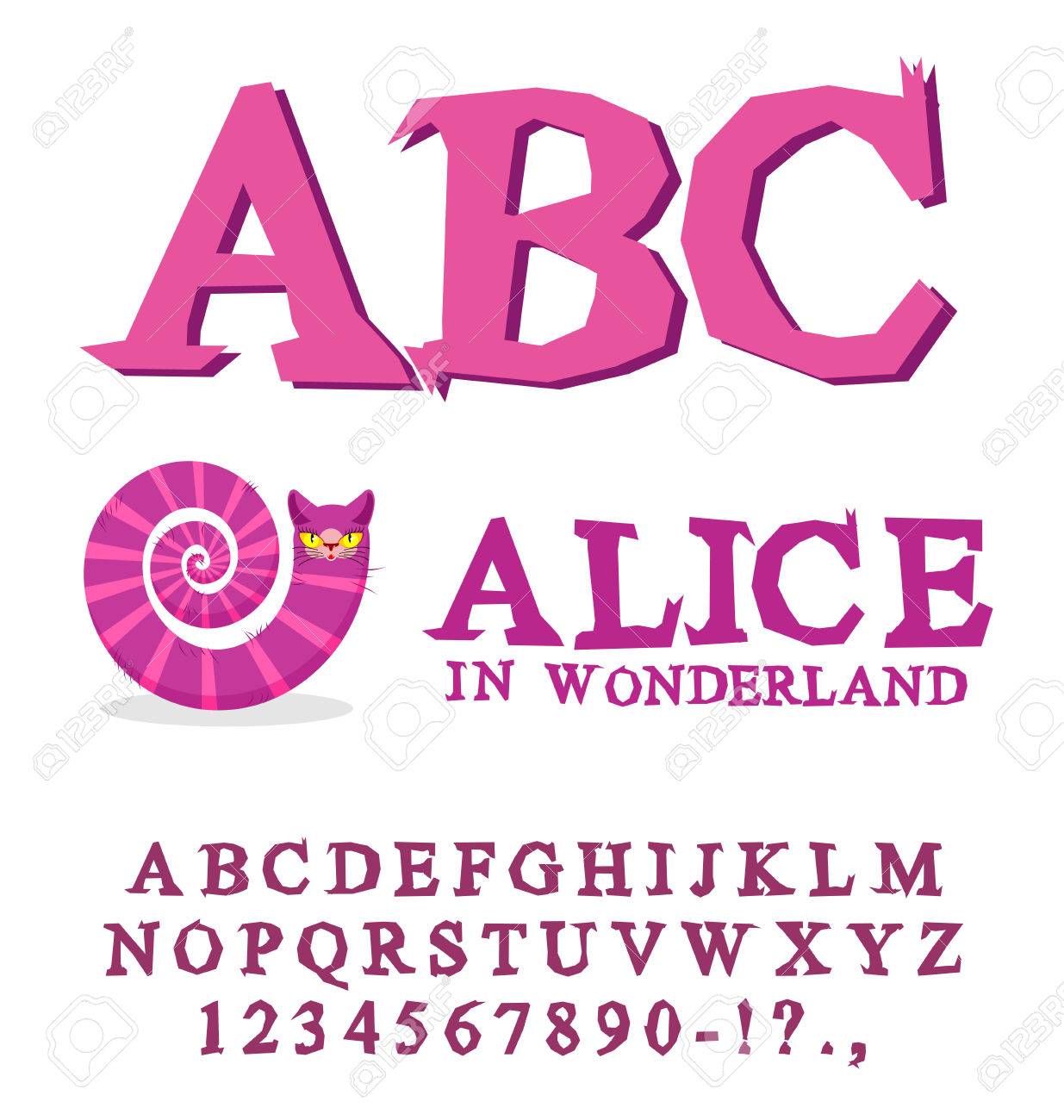 alice in wonderland font fairy abc mad alphabet cheshire cat alice in wonderland font