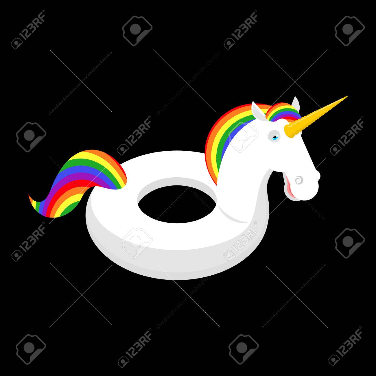 inflatable unicorn toy