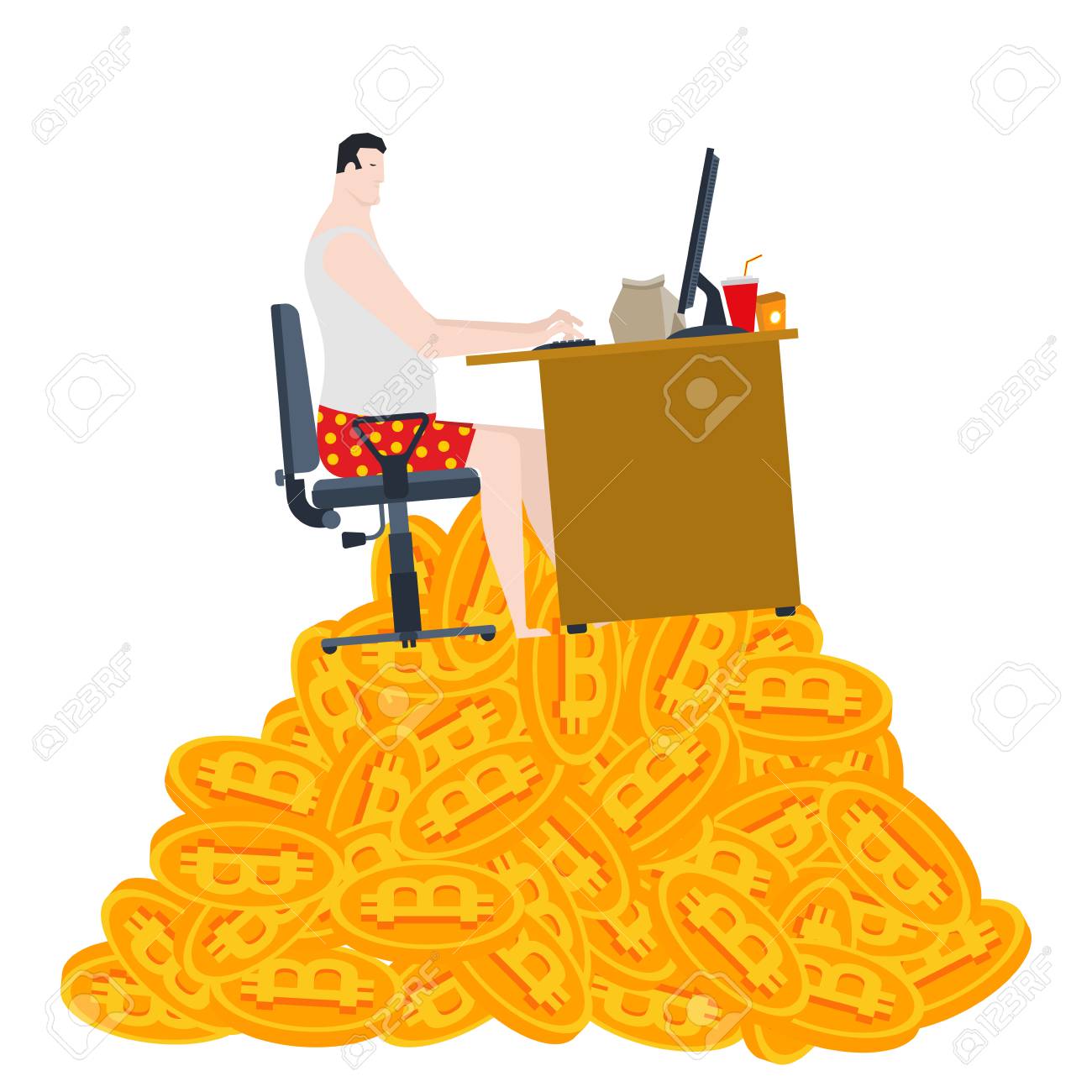 Bitcoin Chaussettes Cryptocurrency CRYPTO Chaussettes BTC
