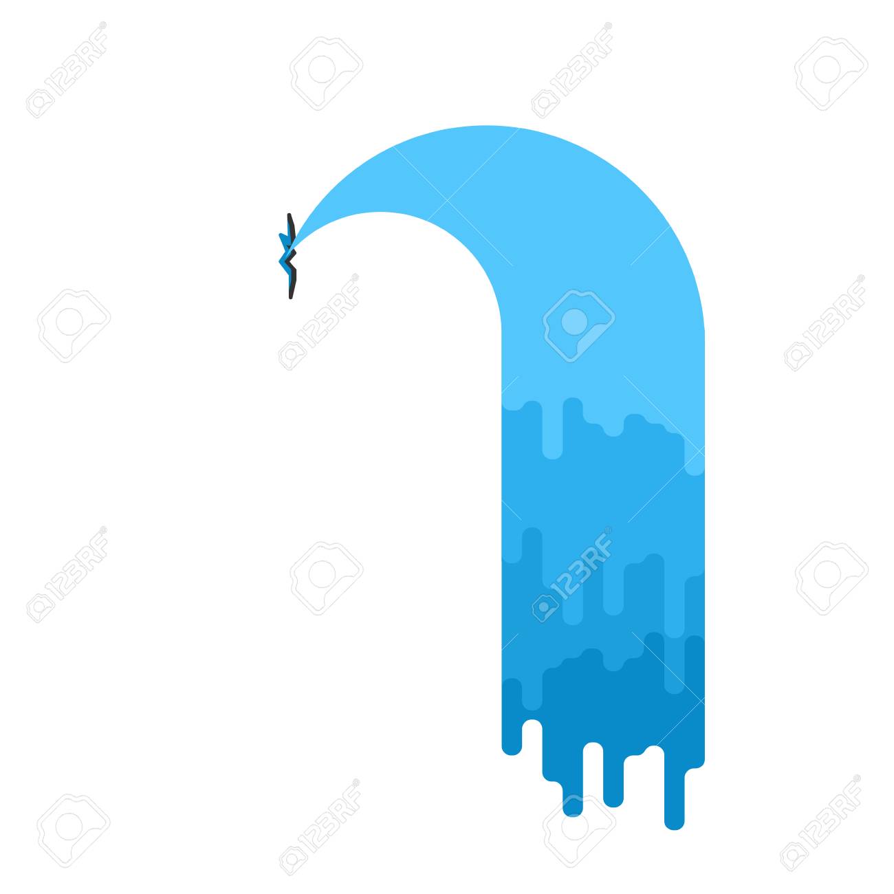 水漏れイラスト のイラスト素材 ベクタ Image