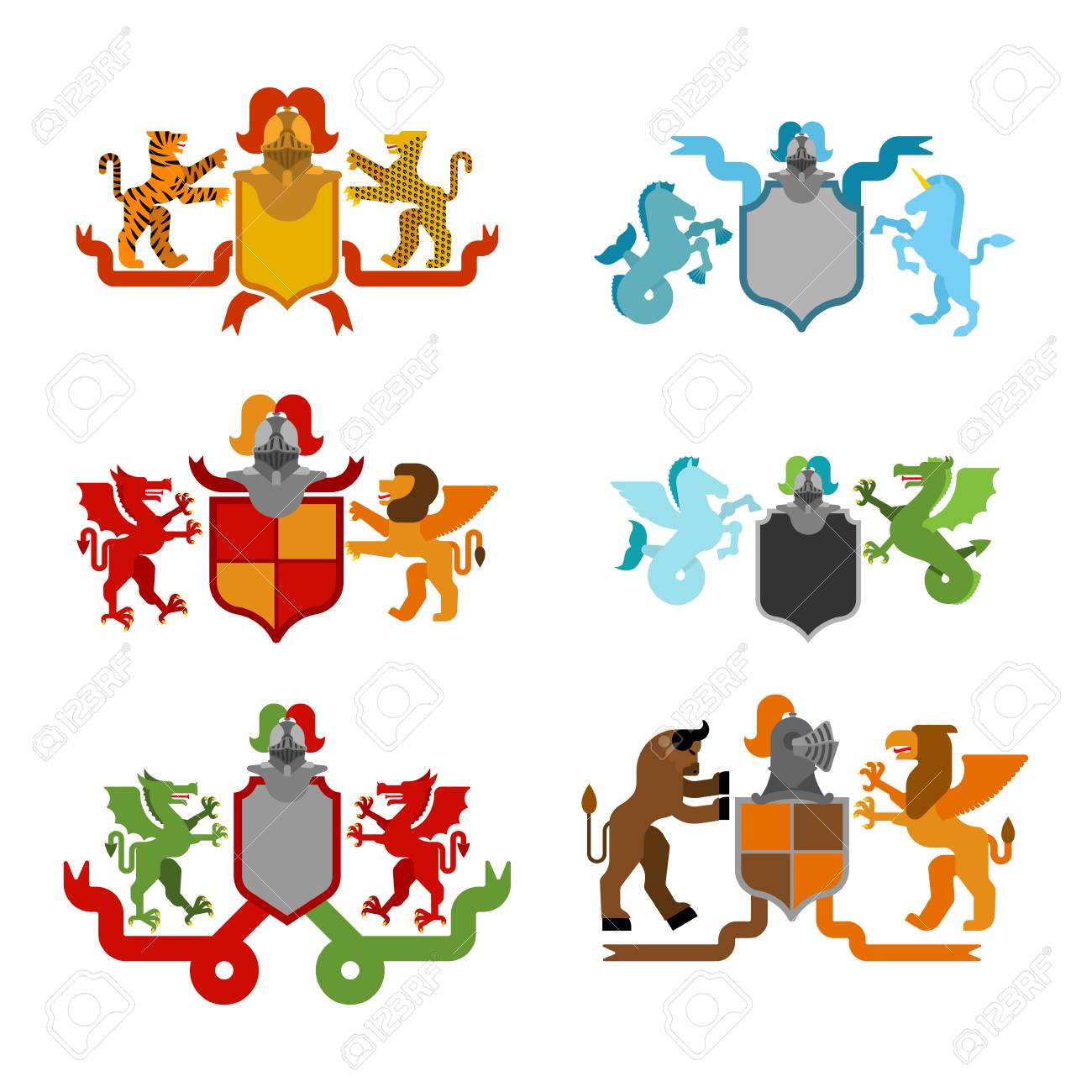 wallpapers Template Coat Of Arms Shield Designs heraldic shield and knight helmet set fantastic beasts template