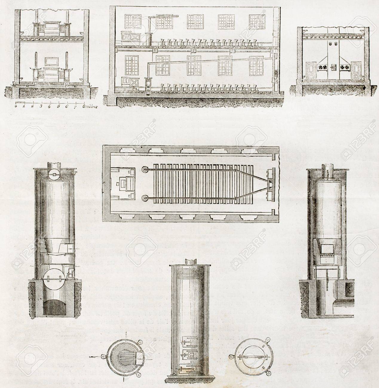 Old Schematische Darstellungen Des Hauses Beluftungssystem Von