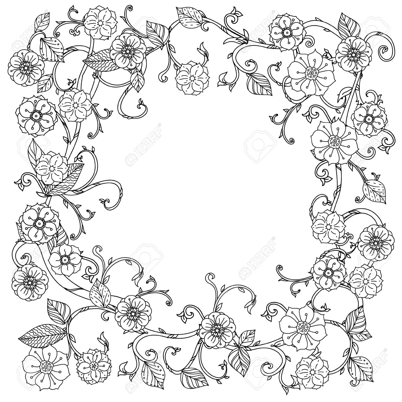 レトロ 塗り絵 ぬりえ 無料でダウンロードまたは印刷