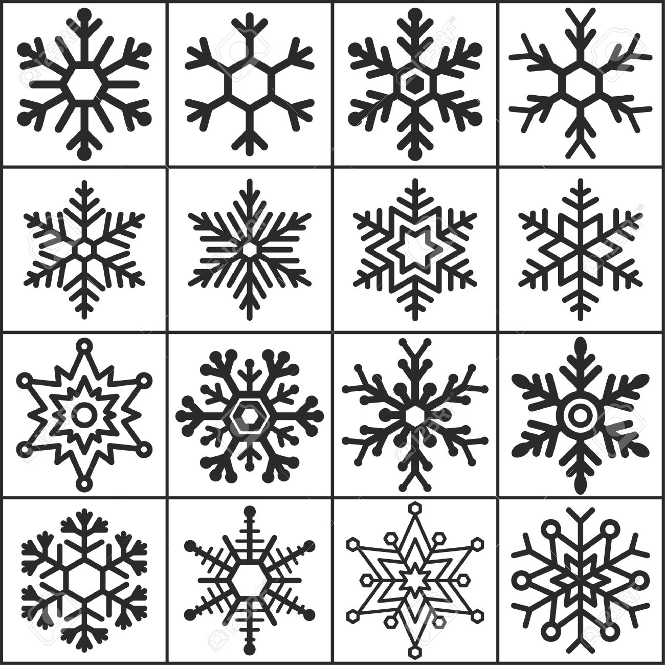 Simple Snowflakes Simple Snowflakes