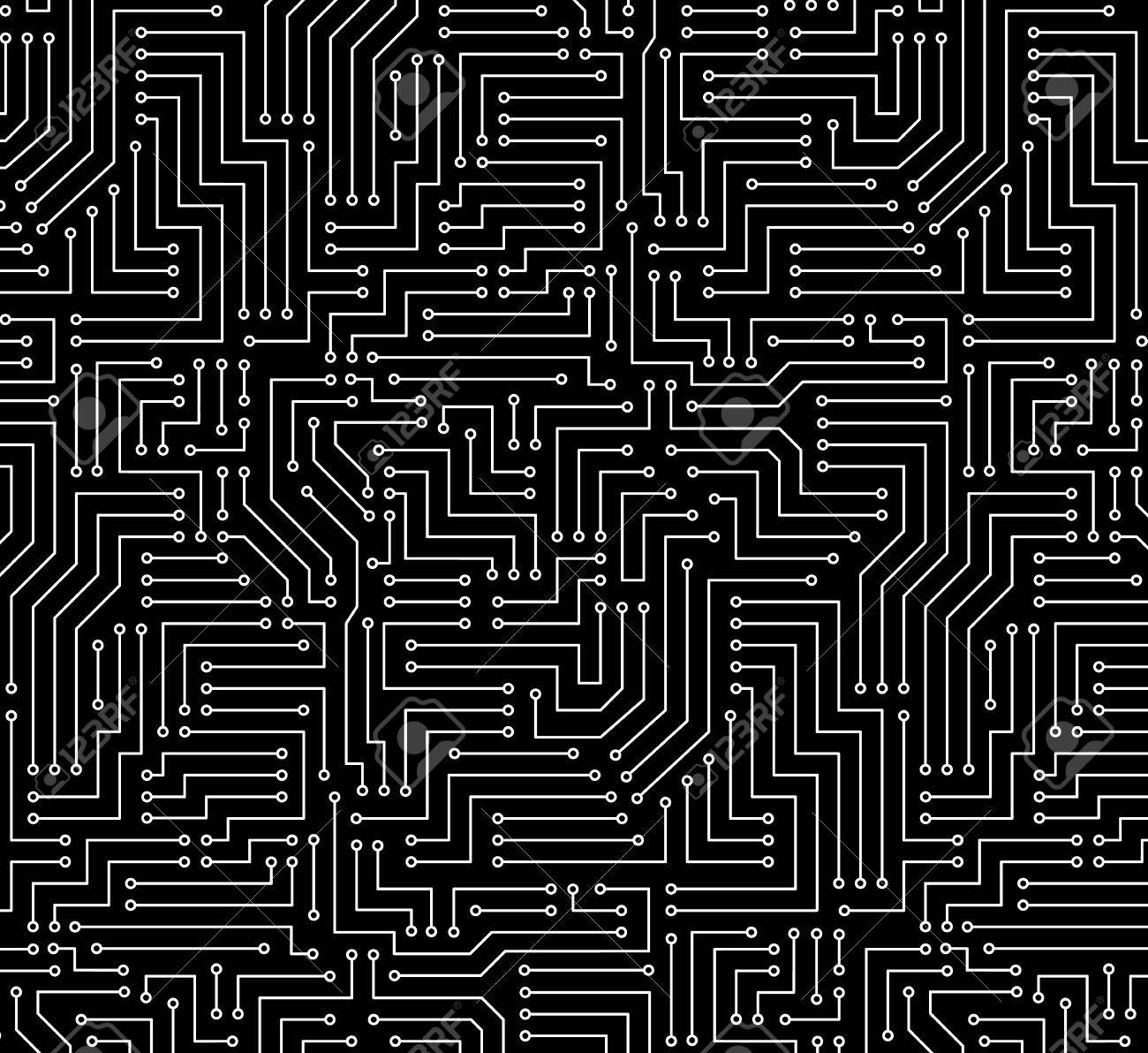 black and white printed