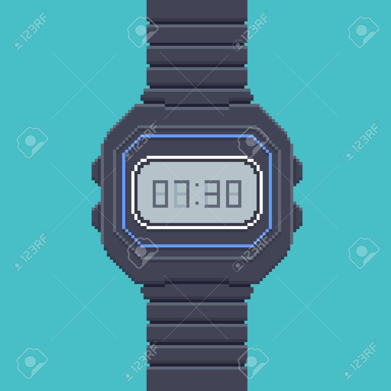 electronic wrist watch