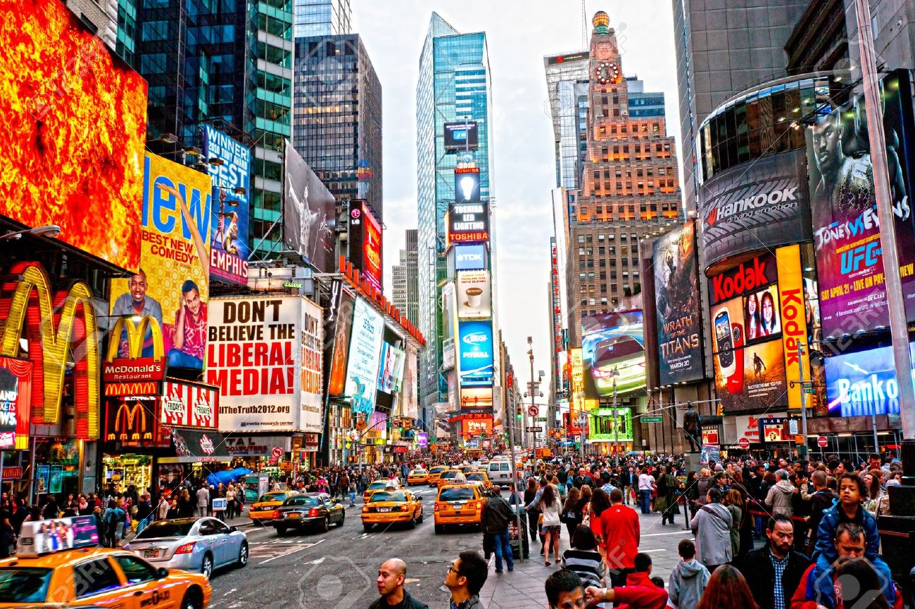 new york city march 25 times square featured with broadway