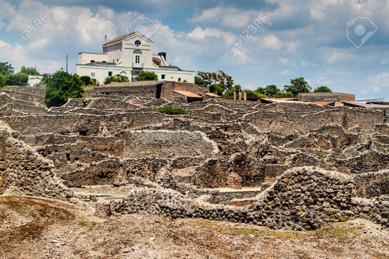 Resultado de imagen de pompeya destruida