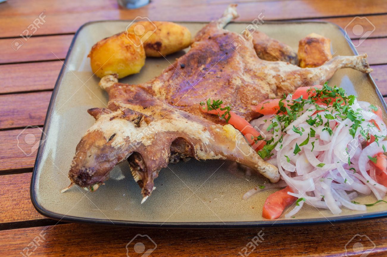 peruvian roasted guinea pig