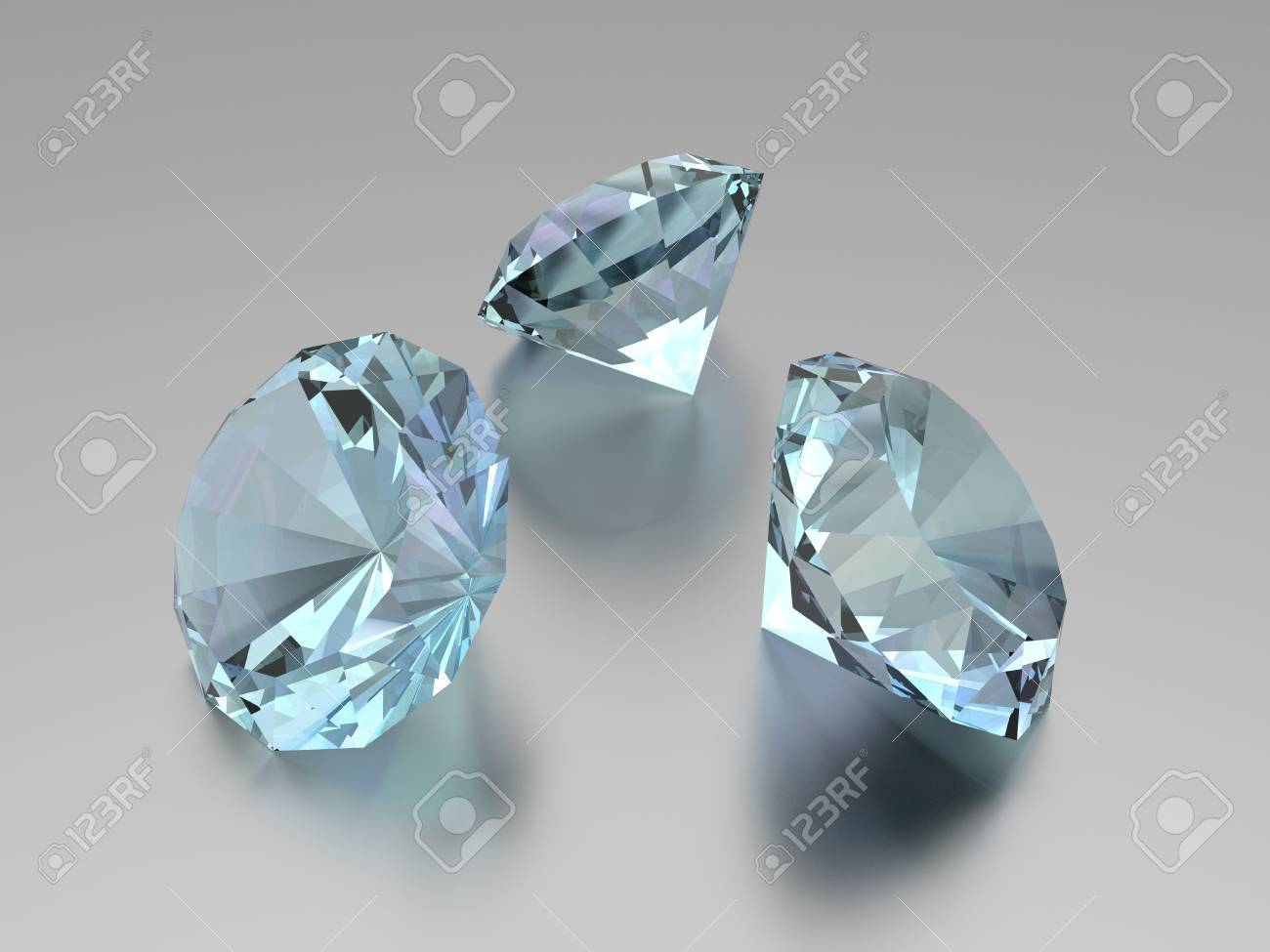 3d diamonds 3 gems