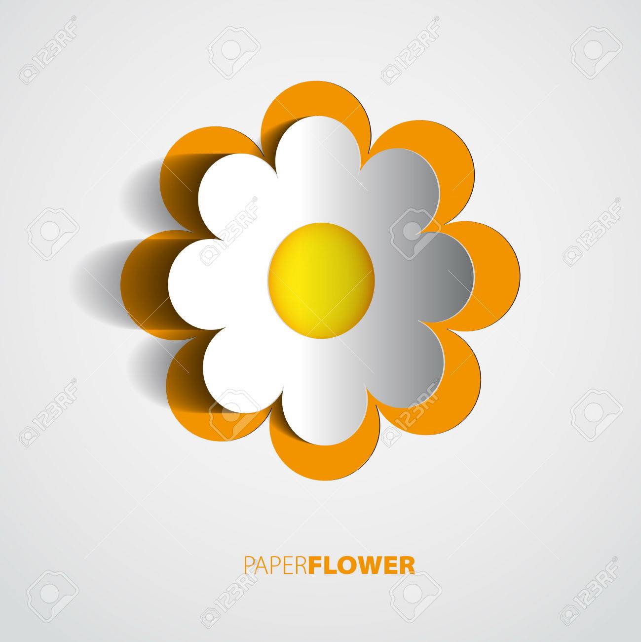 color paper flower cutout background paper flower cut out