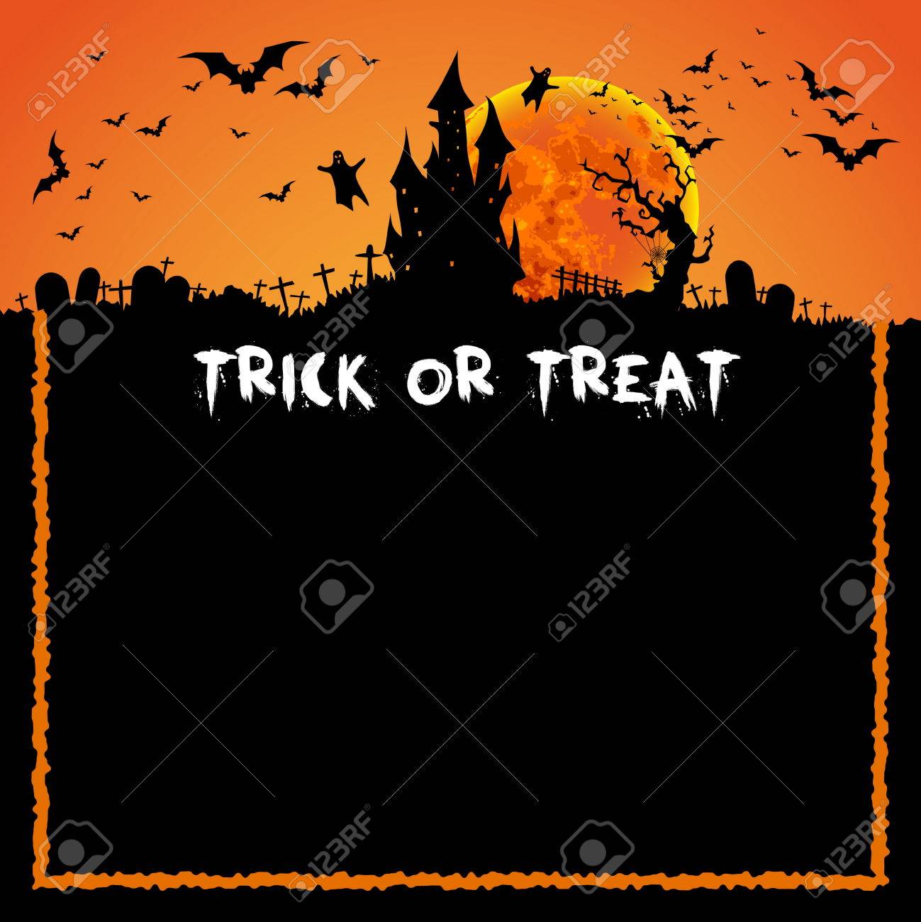 halloween card template