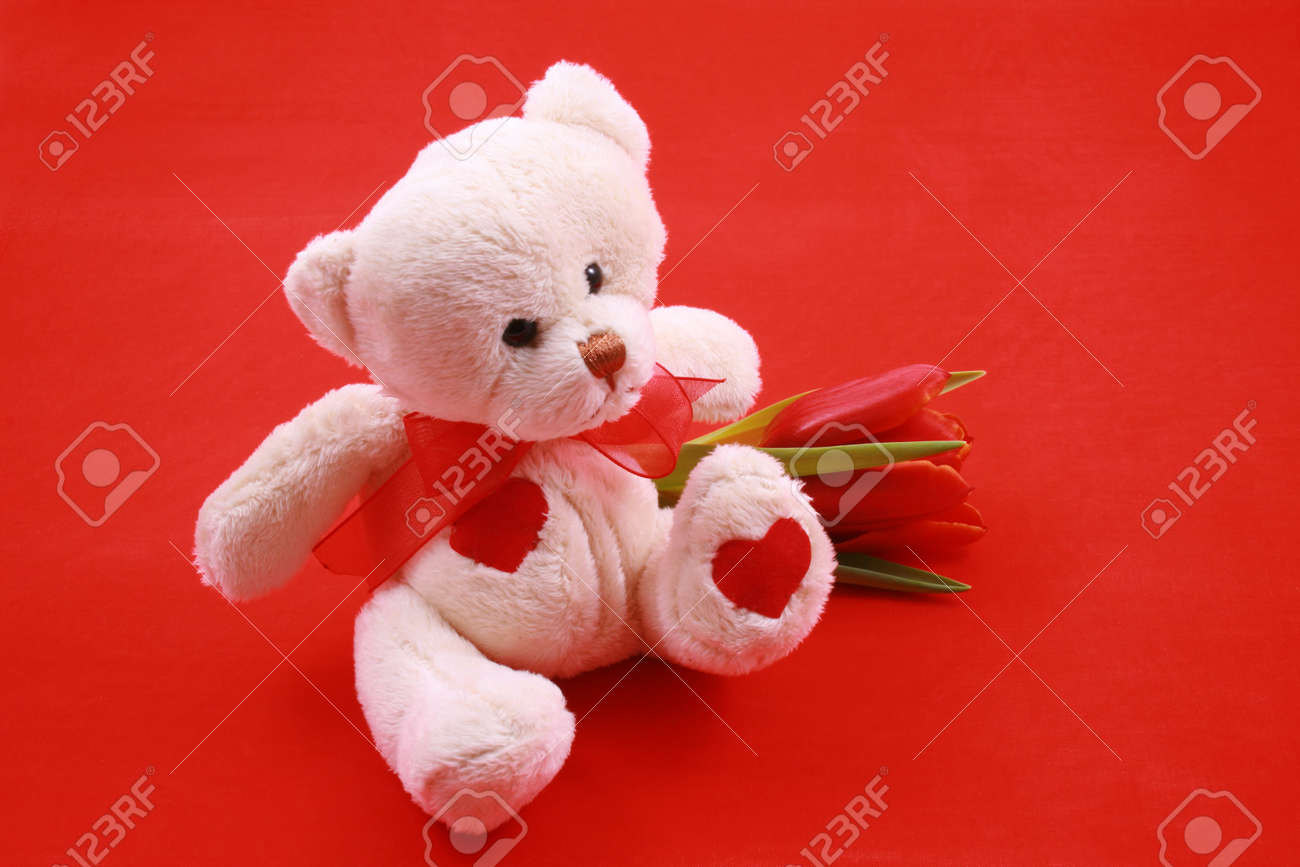 little red teddy bear