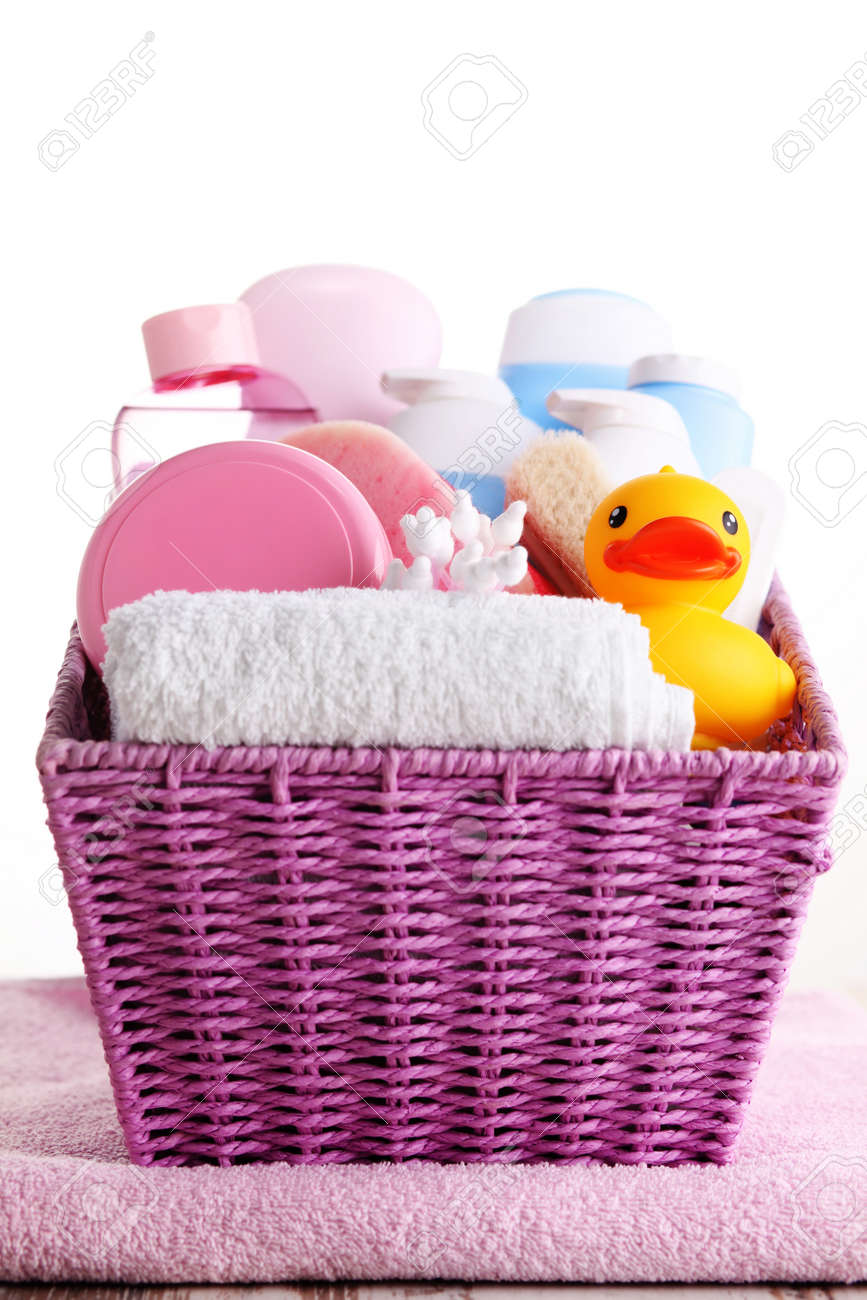 baby stuff basket