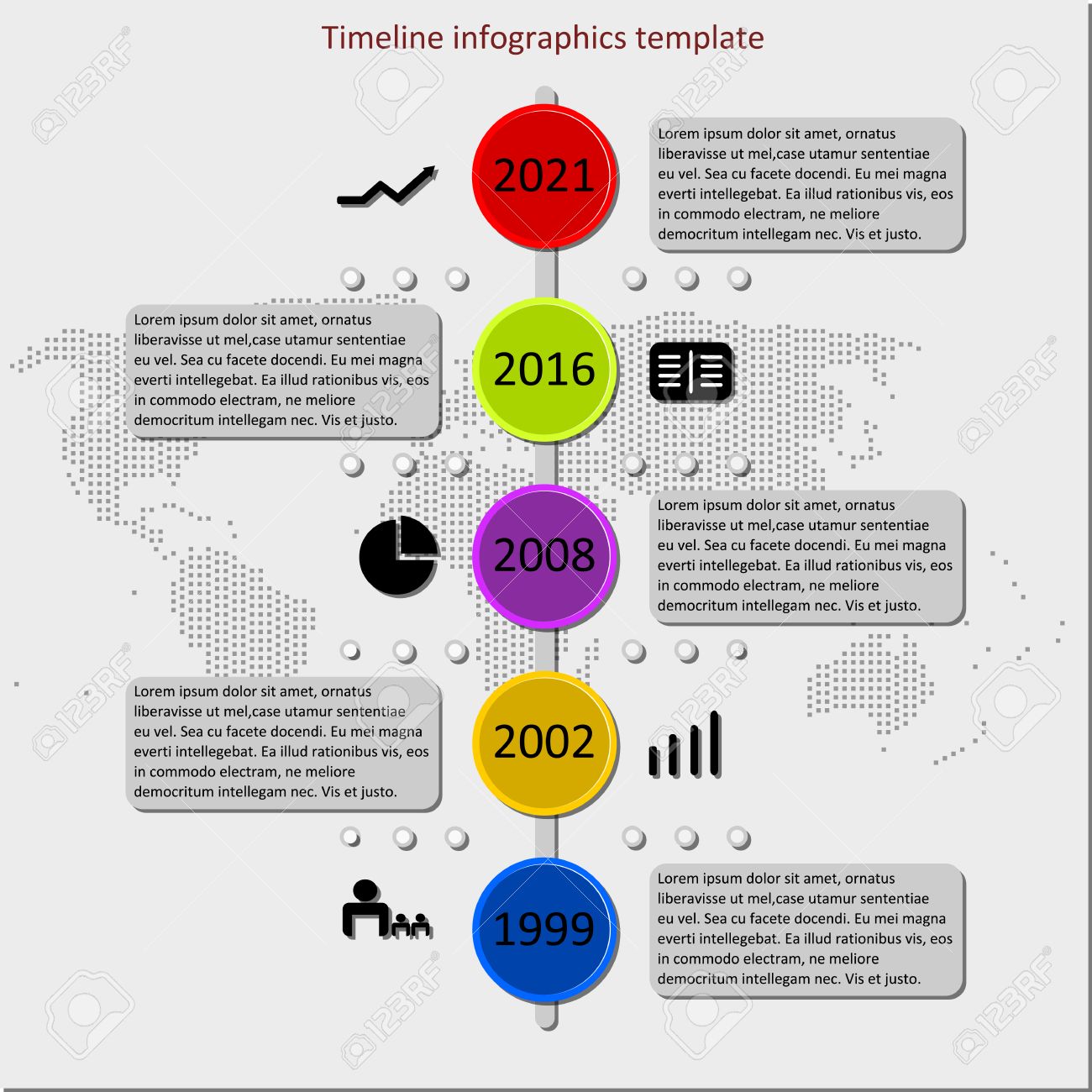 infographic timeline company history template biggest milestones events timeline template