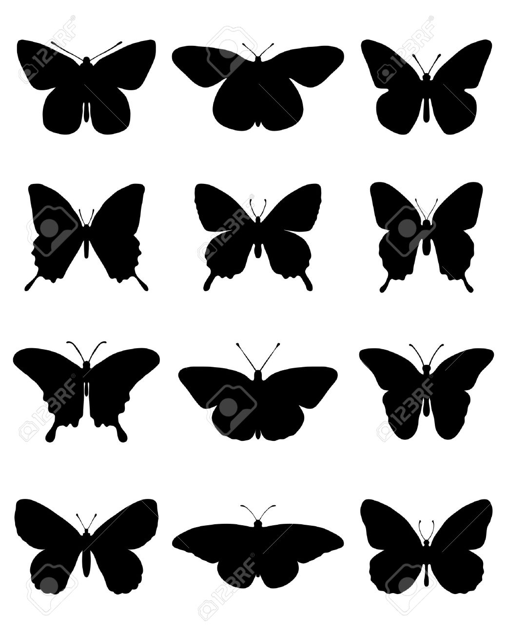 butterfly vector free