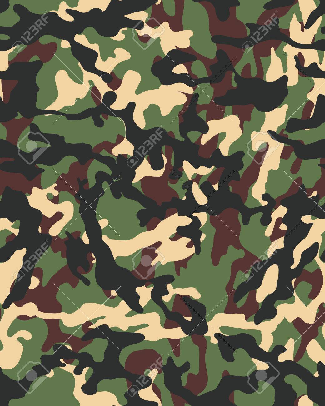 Modische Tarnmuster Militarischen Druck Seamless Illustration Tapeten Lizenzfrei Nutzbare Vektorgrafiken Clip Arts Illustrationen Image 69223686