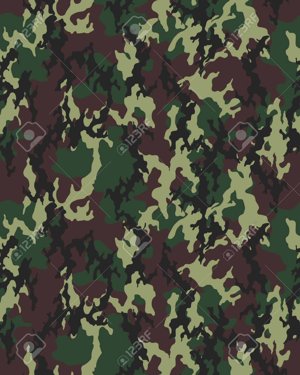 Modische Tarnmuster Militarischen Druck Seamless Illustration Tapeten Lizenzfrei Nutzbare Vektorgrafiken Clip Arts Illustrationen Image 74790628