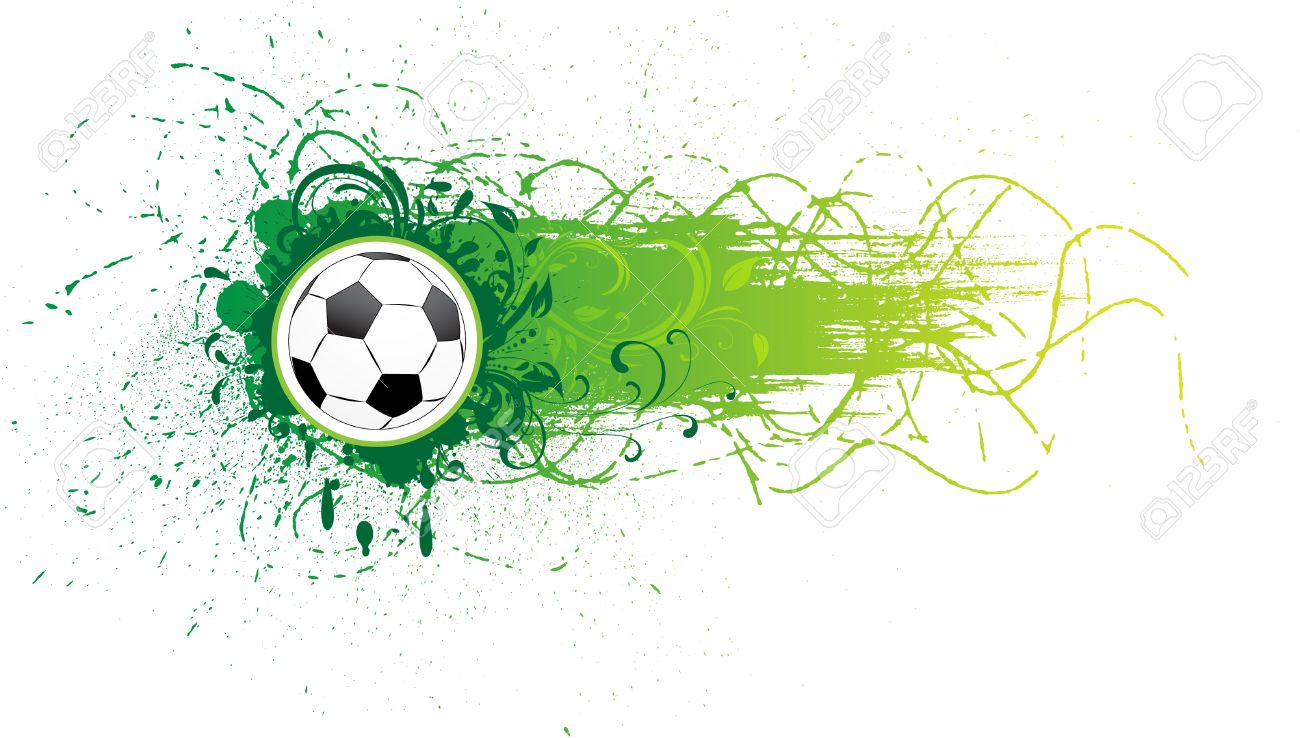 Fussball Banner Lizenzfrei Nutzbare Vektorgrafiken Clip Arts Illustrationen Image
