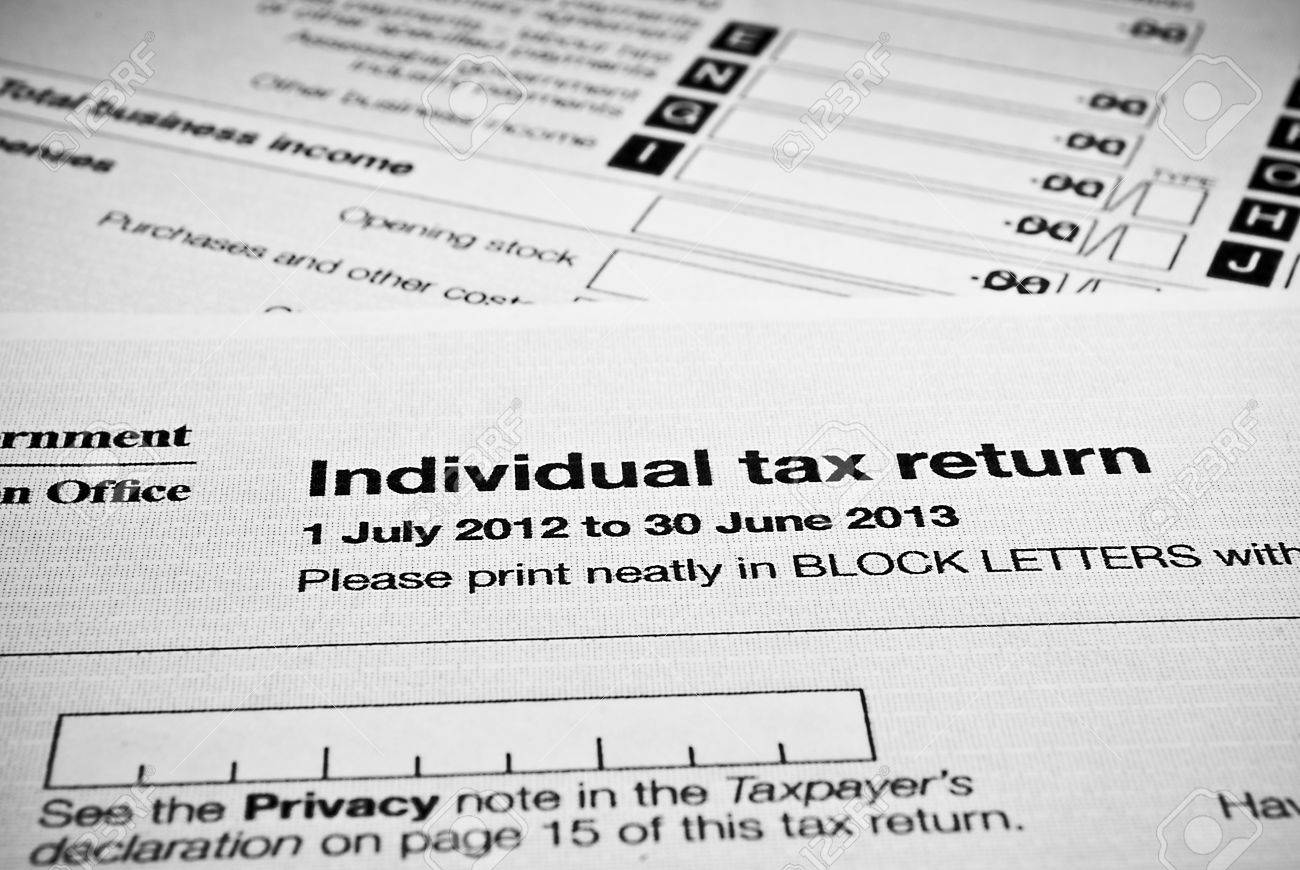 tax return form australia