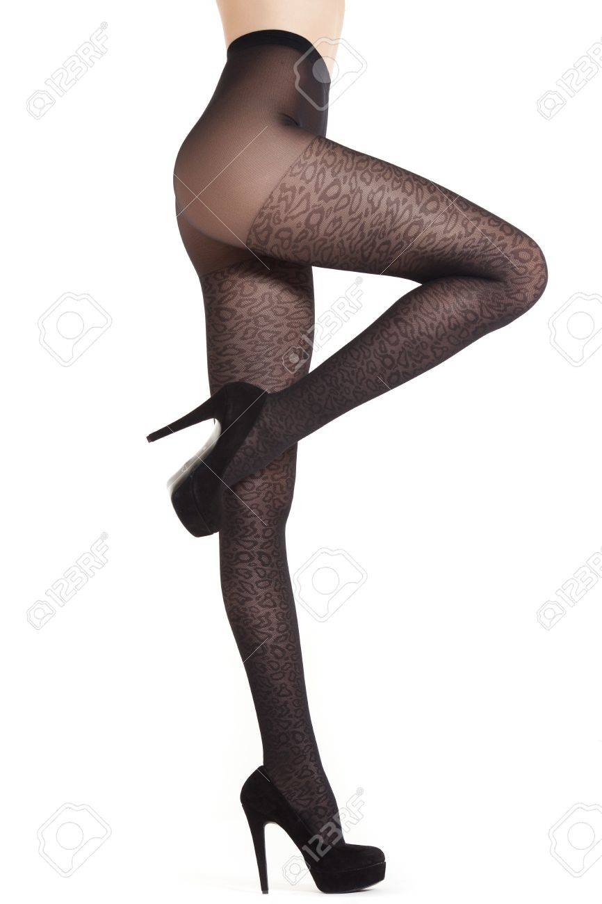 zebra print stockings