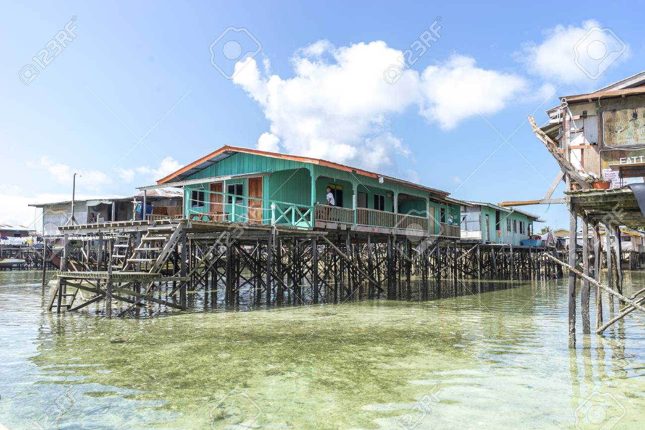 Sabah Malaysia August 15 2015 Traditional Floating Resort At Mabul Island Sabah Malaysia Stock Photo Picture And Royalty Free Image Image 44455576