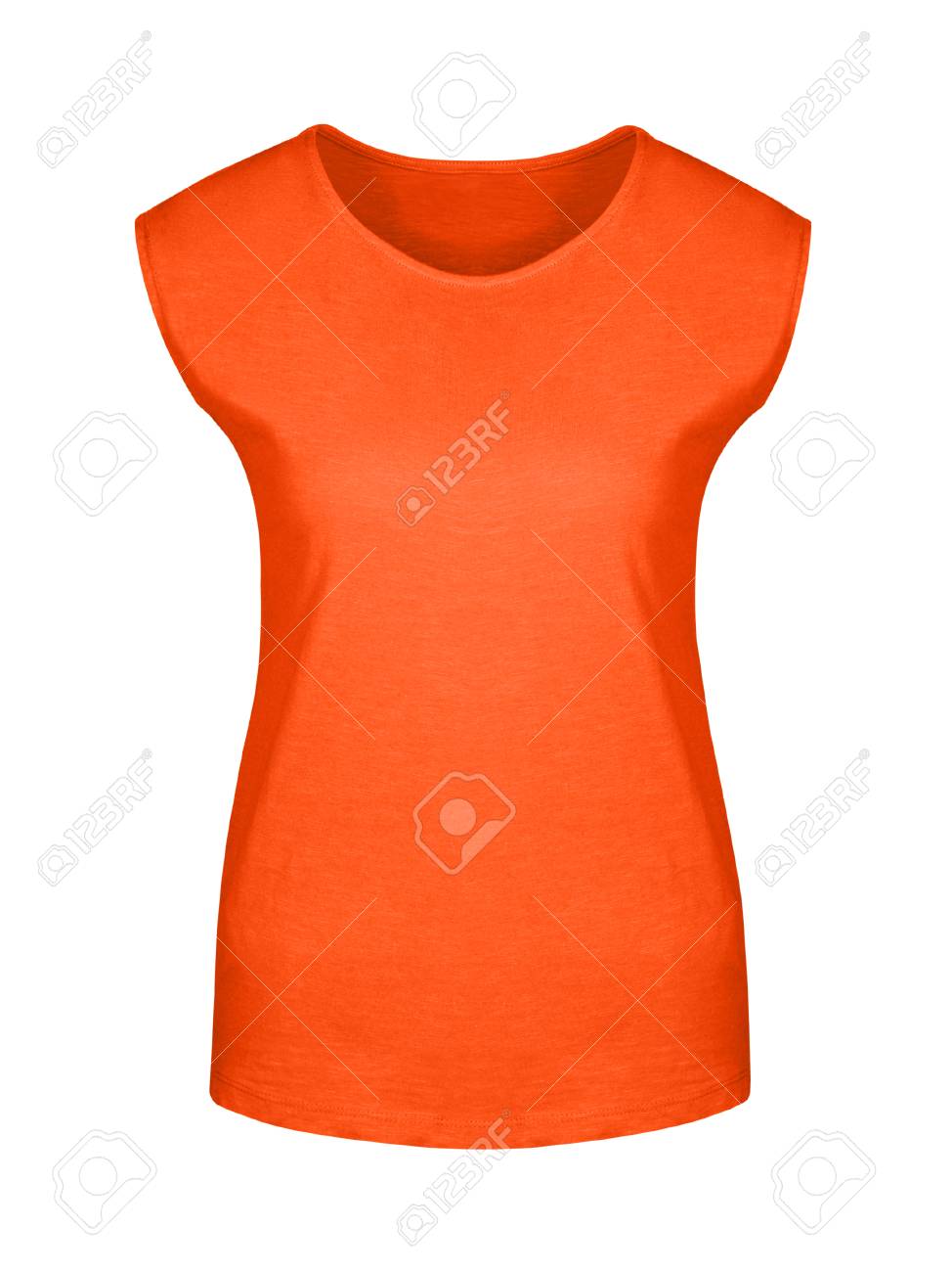t shirt femme orange