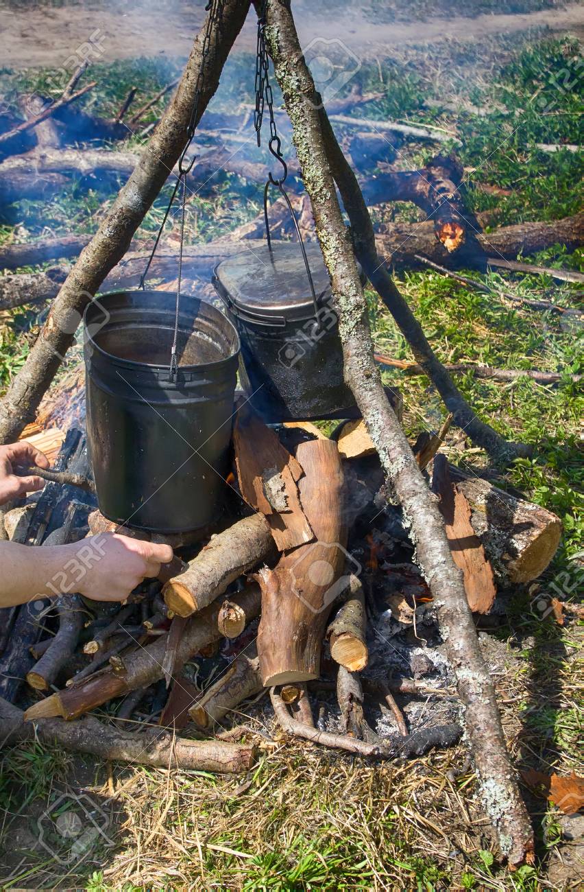 hiking cooking