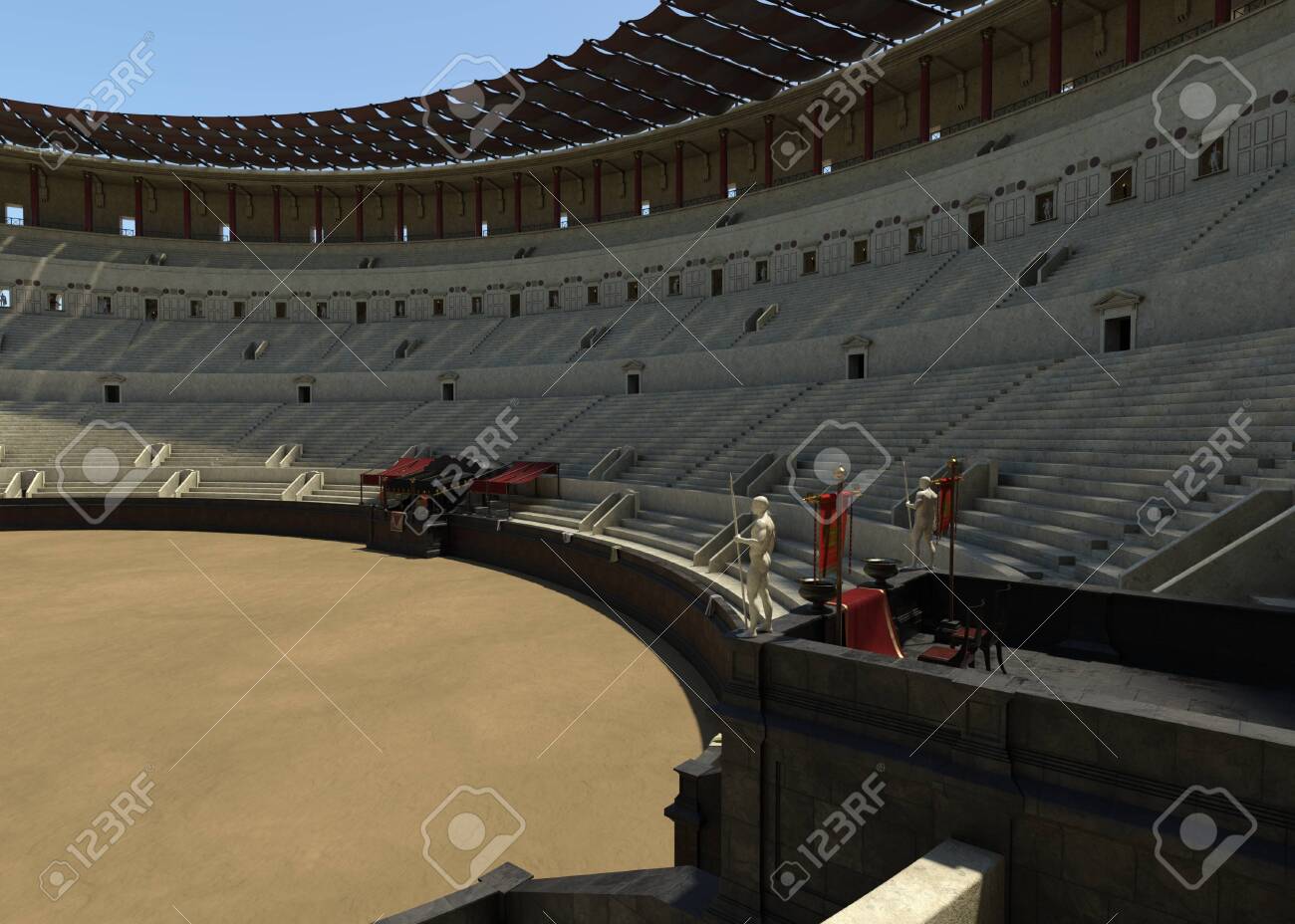 What The Colosseum Used to Look Like | TikTok, image size:1300x928