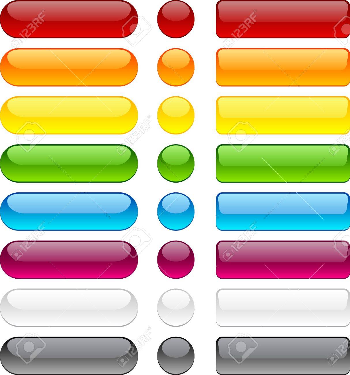 blank web bubble buttons royalty free cliparts vectors and stock