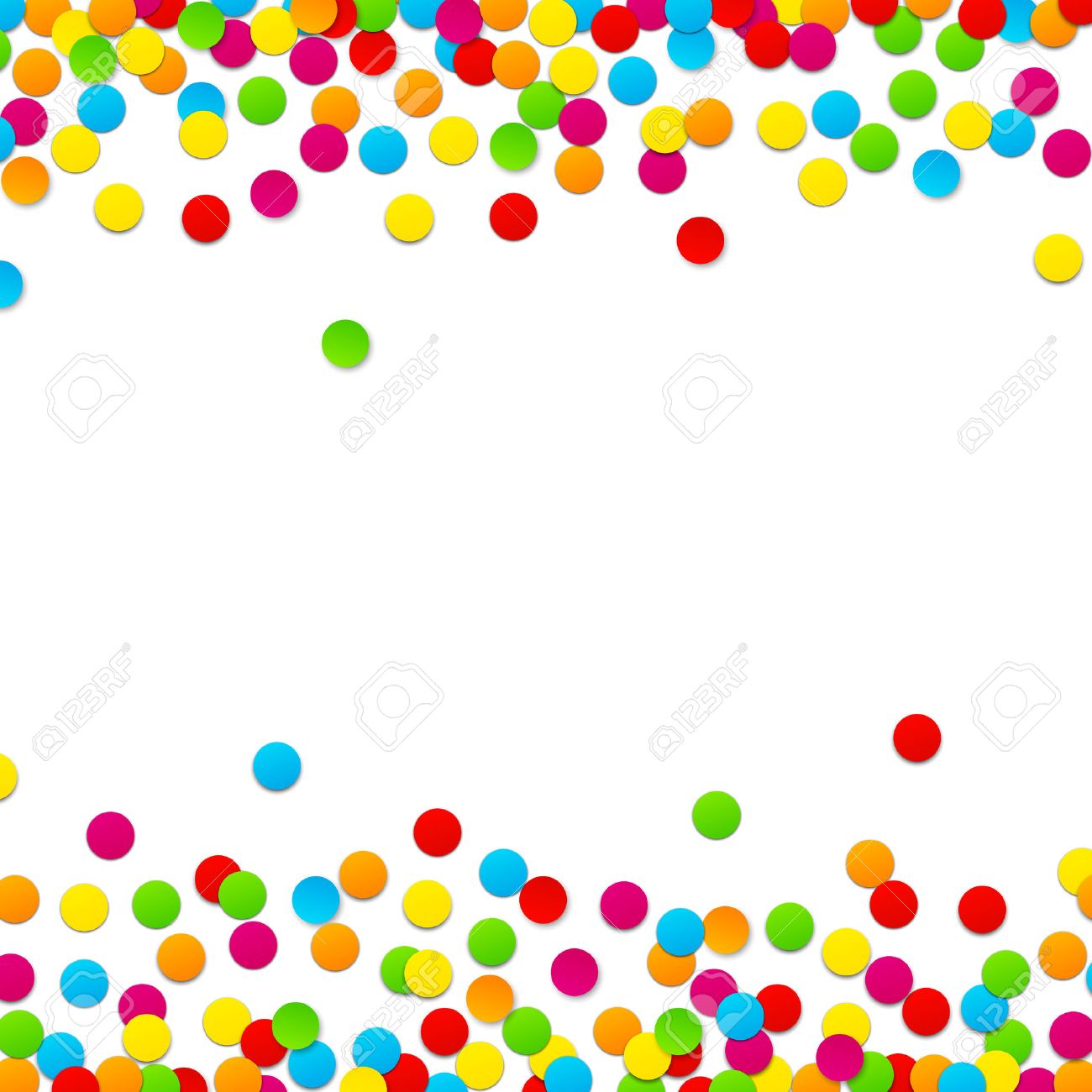 紙吹雪のカラフルなお祝いの背景 ベクトル イラスト のイラスト素材 ベクタ Image