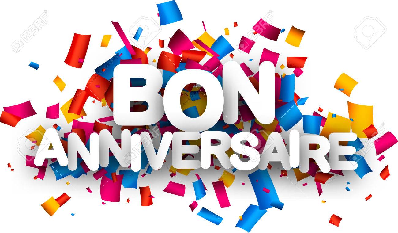 Carte De Joyeux Anniversaire Avec Confetti Colore Francais Illustration De Vacances Vectorielles Clip Art Libres De Droits Vecteurs Et Illustration Image Carte De Joyeux Anniversaire Avec Confetti Colore Francais Illustration De Vacances Vectorielles Clip Art Libres De Droits Vecteurs Et Illustration Image